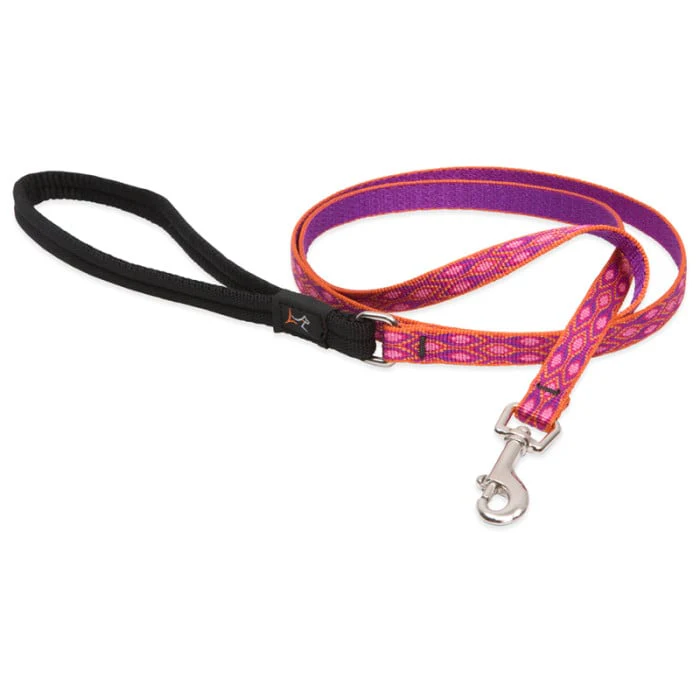 Lupine Pet Dog 6 Ft Long 3/4 In Leash Original Designs Alpen Glow - Image 1