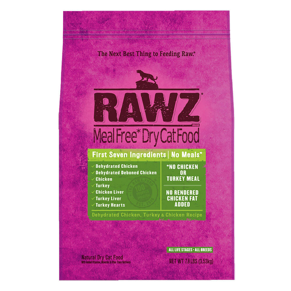 Rawz Chicken and Turkey Cat Food 7.8lb - Image 1