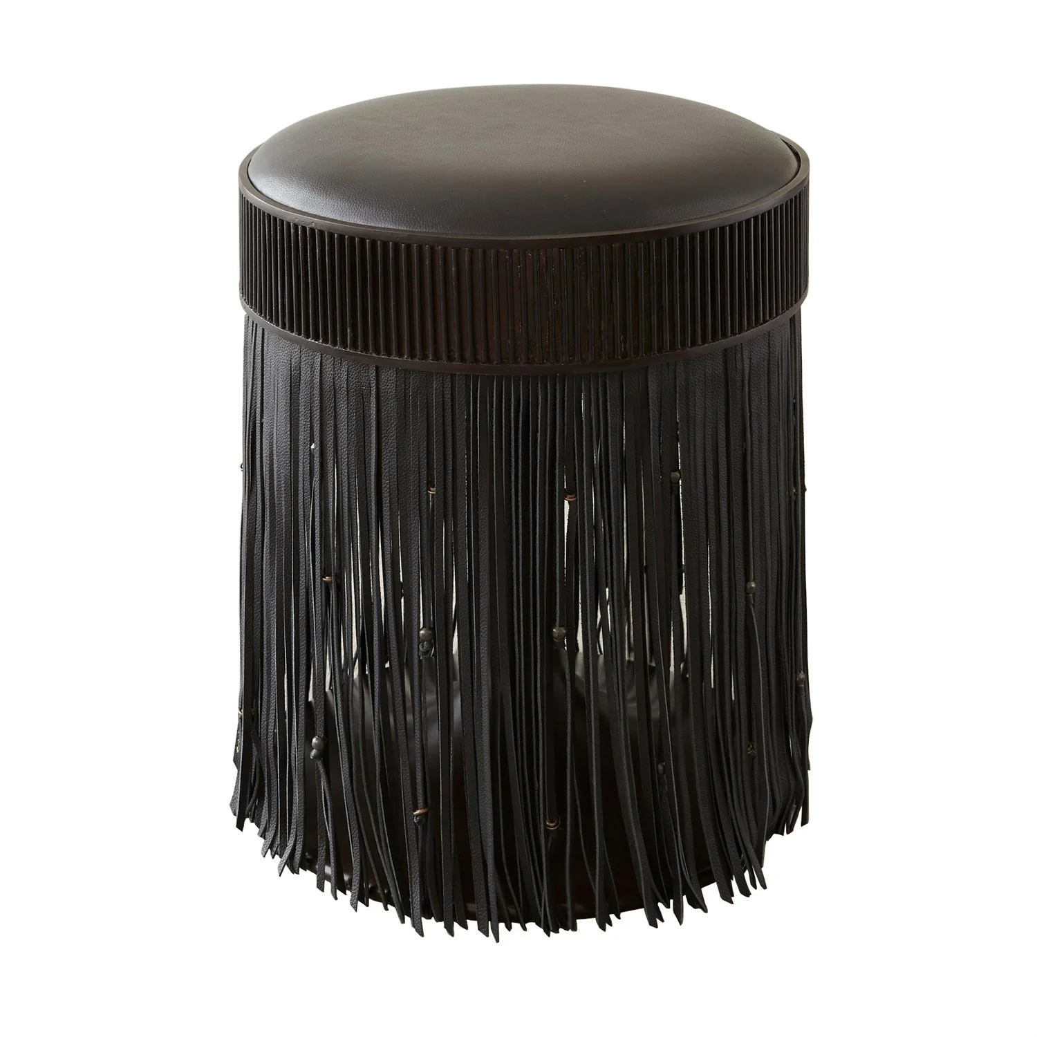 Knicks Fringe Swivel Stool - Image 1