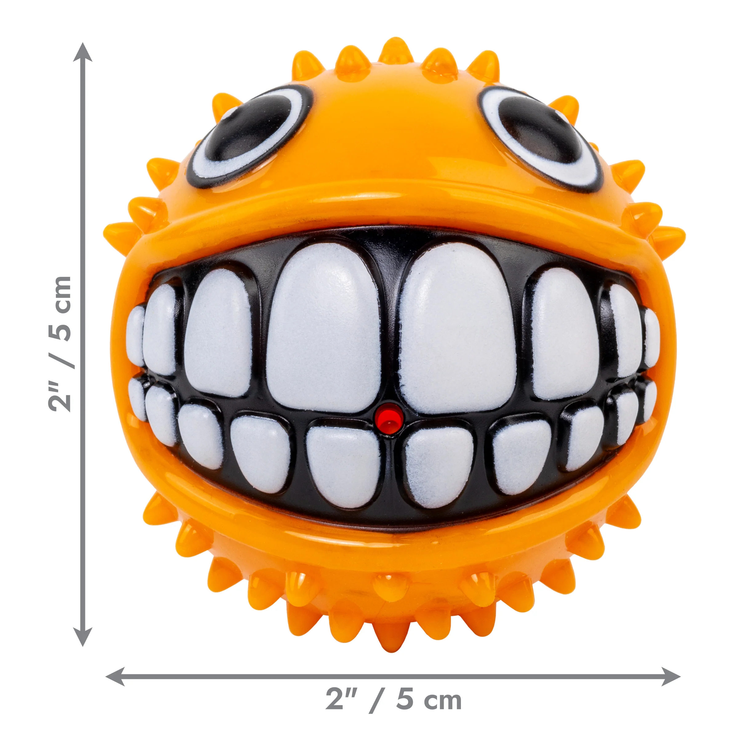 Kong Dog Toy Grinz Puffer Fish Small - Image 1