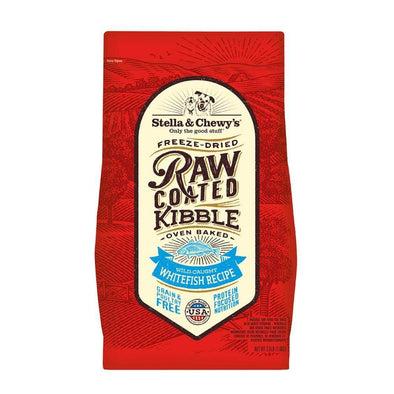 Stella & Chewy’s Raw Coated Kibble Grain-Free Wild-Caught Whitefish Recipe Dog Food, 3.5 Lb