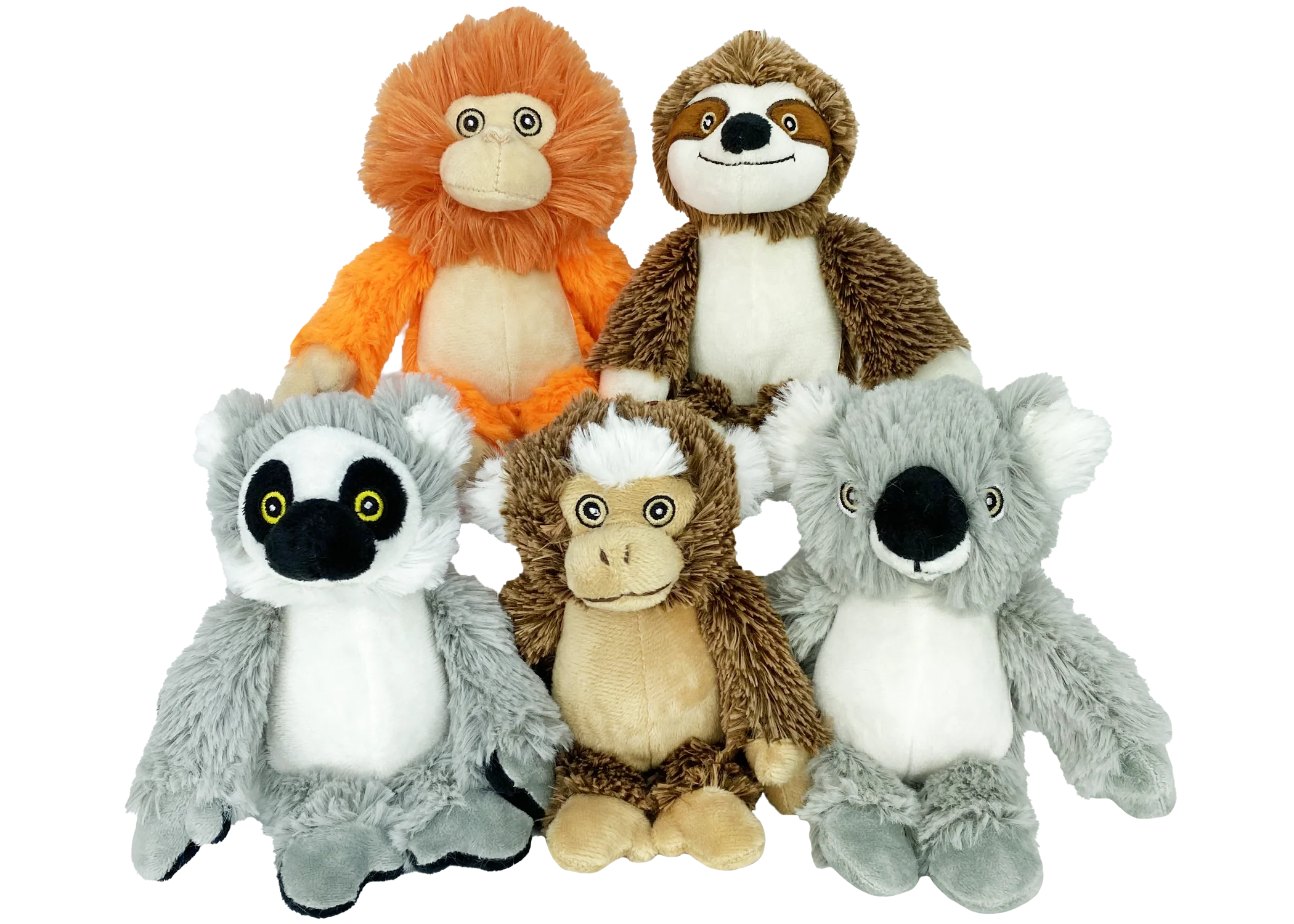 Multipet Plush Dog Toy Bark Buddies Mini 6in Assorted - Image 1
