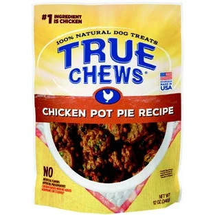 True Chews Chicken Pot Pie Recipe Natural Dog Treats, 12 oz - Image 1
