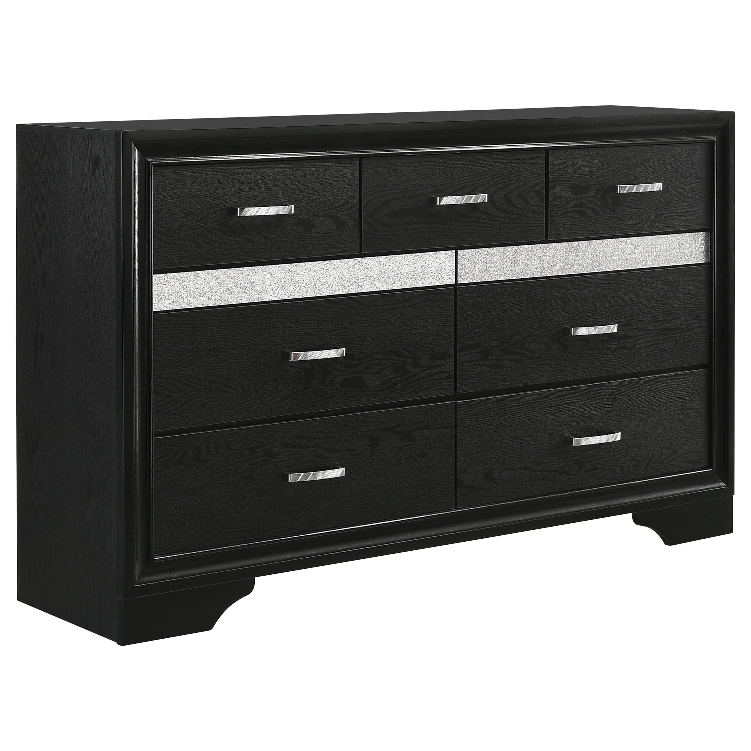 Coaster Furniture Miranda 206363 7-Drawer Dresser - Black - Image 1