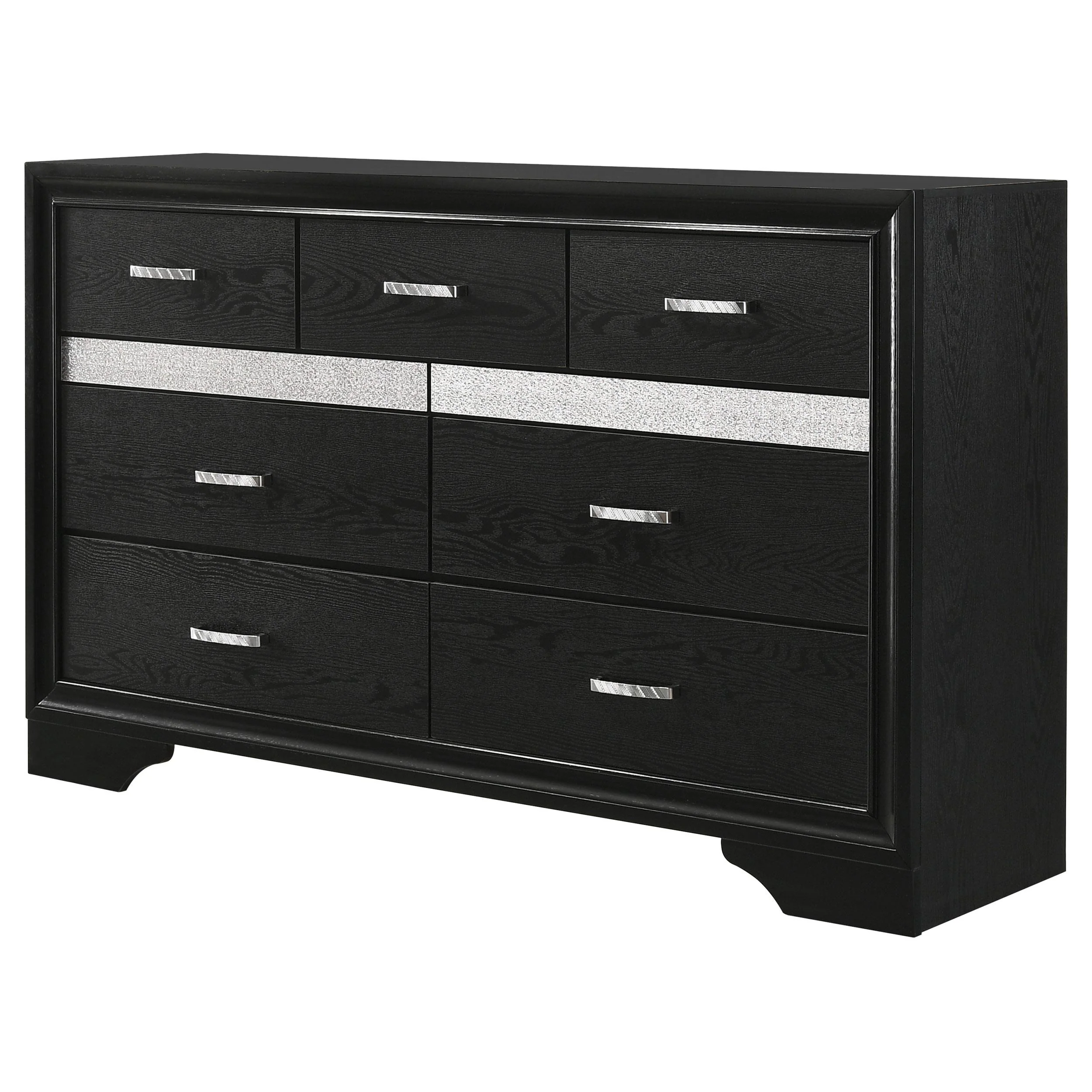 Coaster Furniture Miranda 206363 7-Drawer Dresser - Black - Image 3