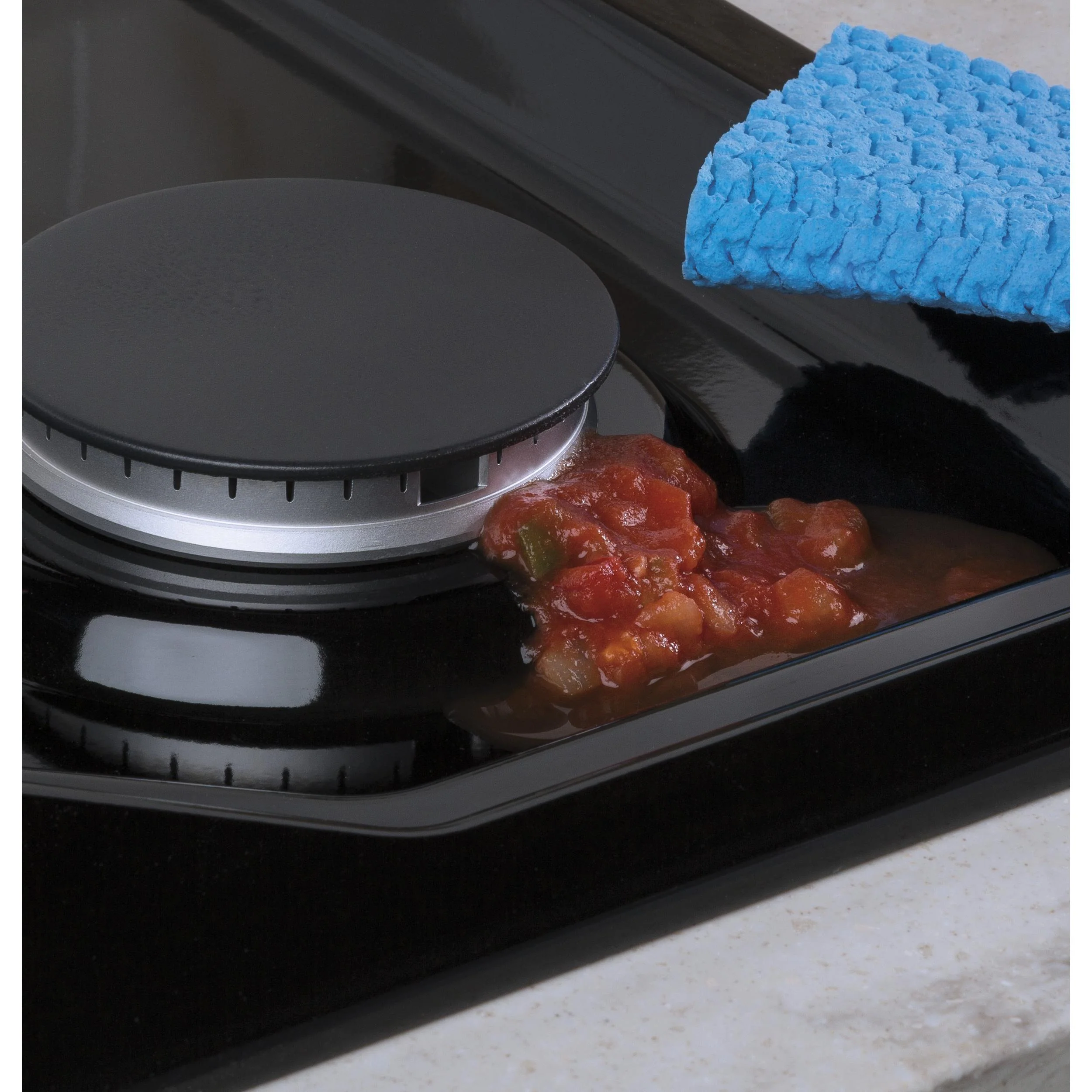 GE 30-inch Built-In gas Cooktop JGP5030DLBB - Image 3