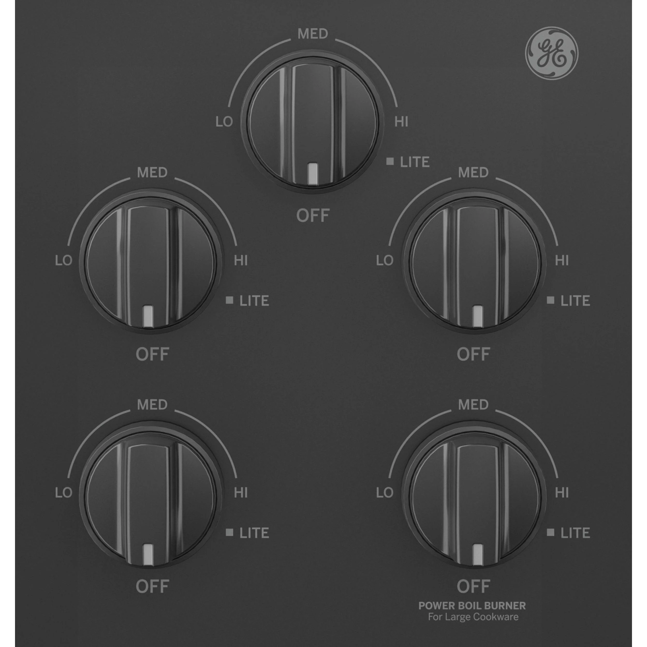 GE 36-inch Built-In Gas Cooktop with MAX Burner System JGP3036DLBB - Image 2