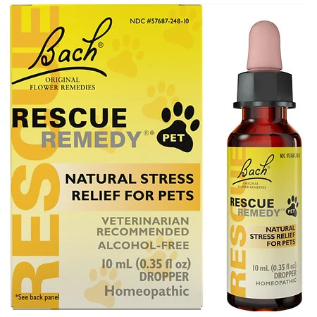 Bach Rescue Remedy Pet Natural Anxiety & Stress Relief  10ml - Image 1