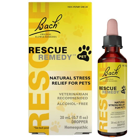 Bach Rescue Remedy Pet Natural Anxiety & Stress Relief  20ml - Image 1