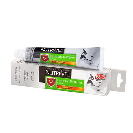 Nutri-Vet Enzymatic Toothpaste for Dogs  2.5oz - Image 1