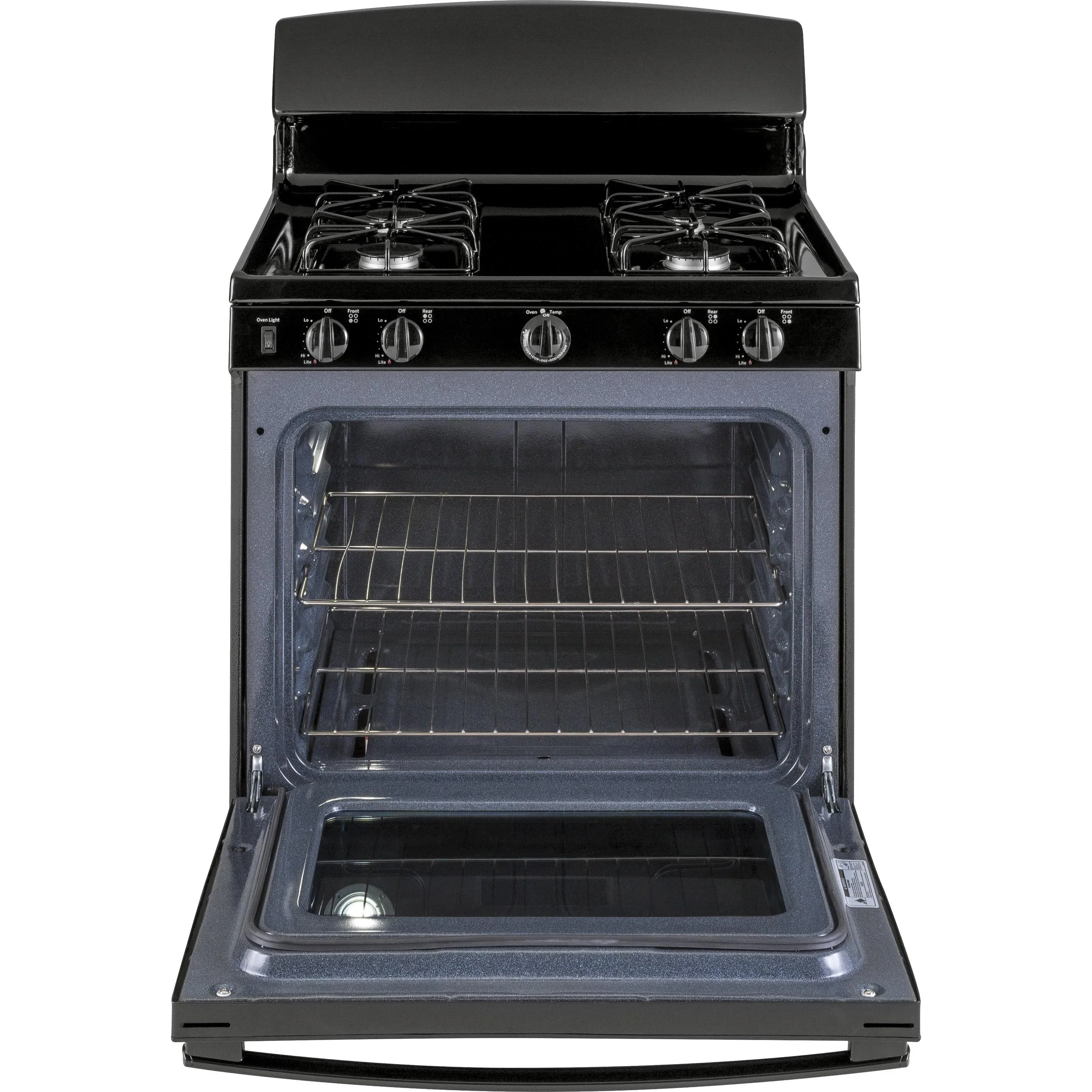 GE 30-inch Freestanding Gas Range JGBS30DEKBB - Image 2