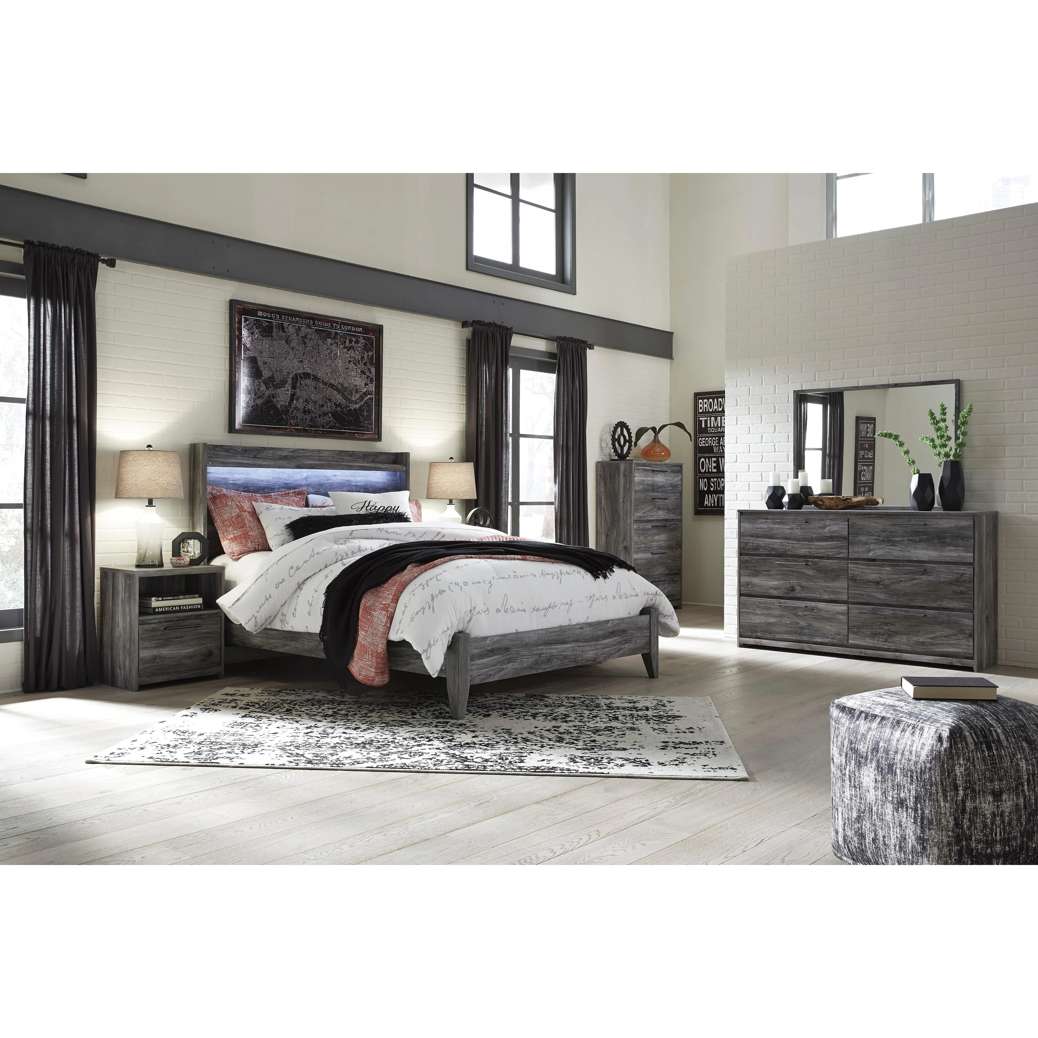 Signature Design by Ashley Baystorm Queen Panel Bed B221-57/B221-54 - Image 3