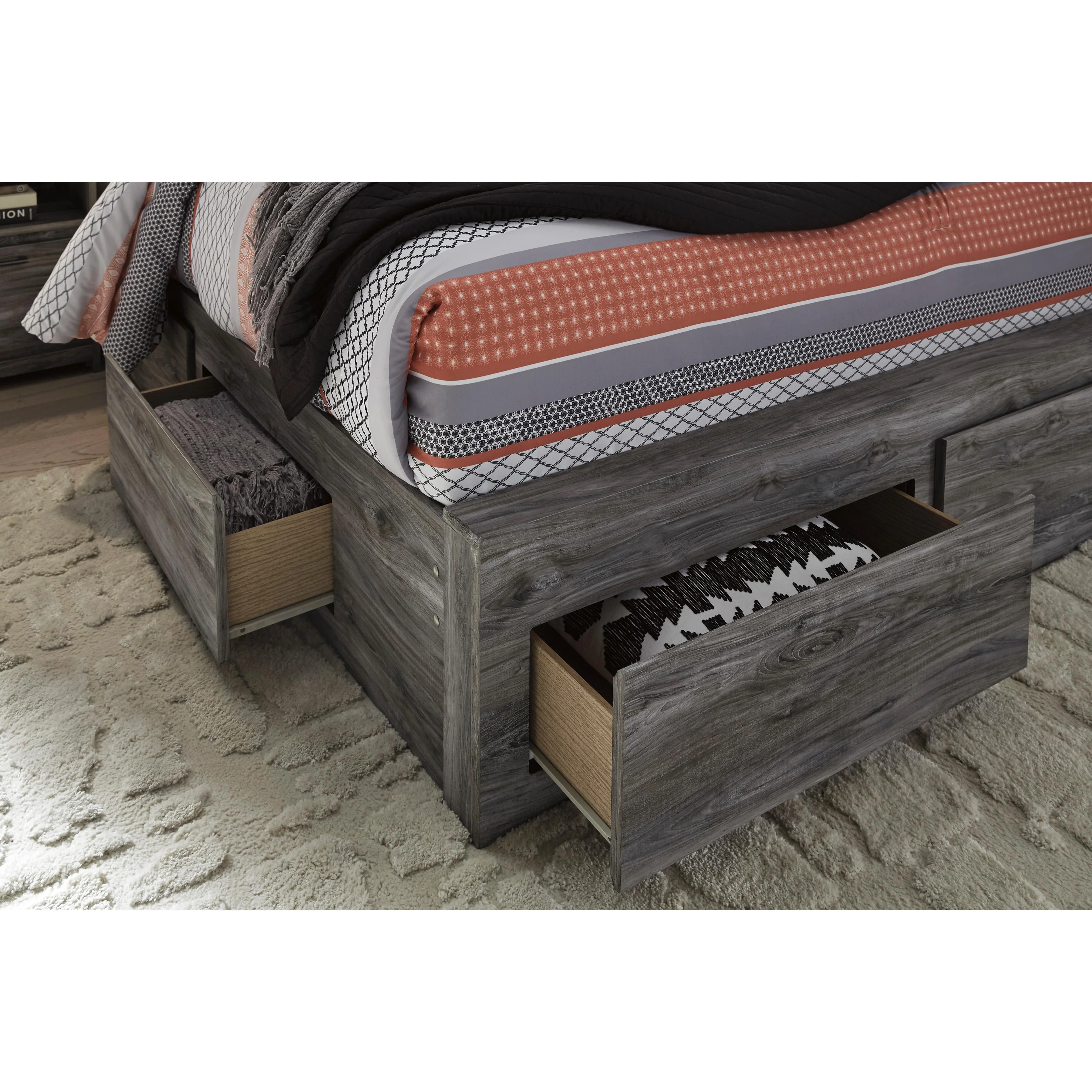 Signature Design by Ashley Baystorm Queen Panel Bed with Storage B221-57/B221-54S/B221-60/B221-60/B100-13 - Image 3