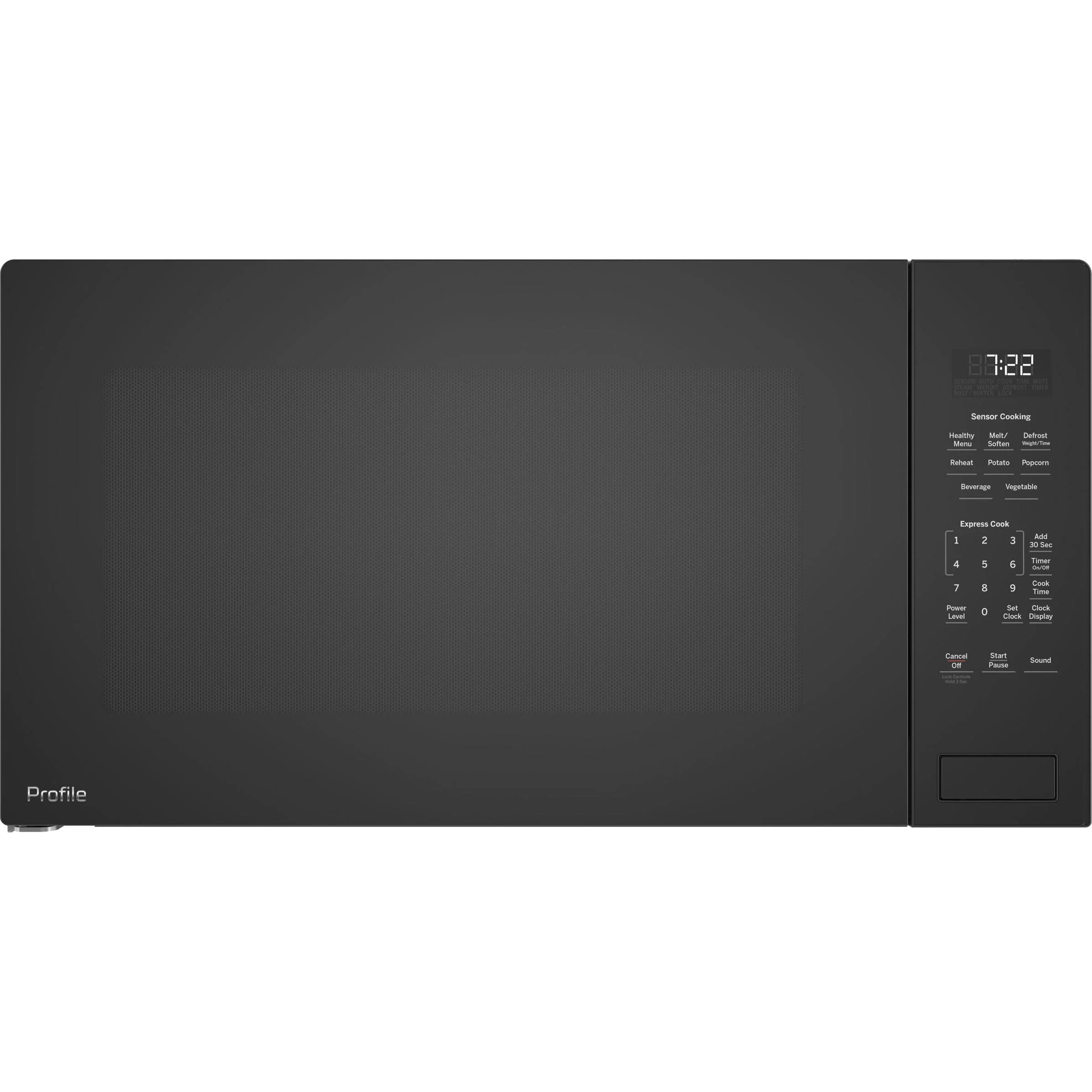 GE Profile 24-inch, 2.2 cu.ft. Built-In Microwave Oven with Sensor Cooking PEB7227DLBB
