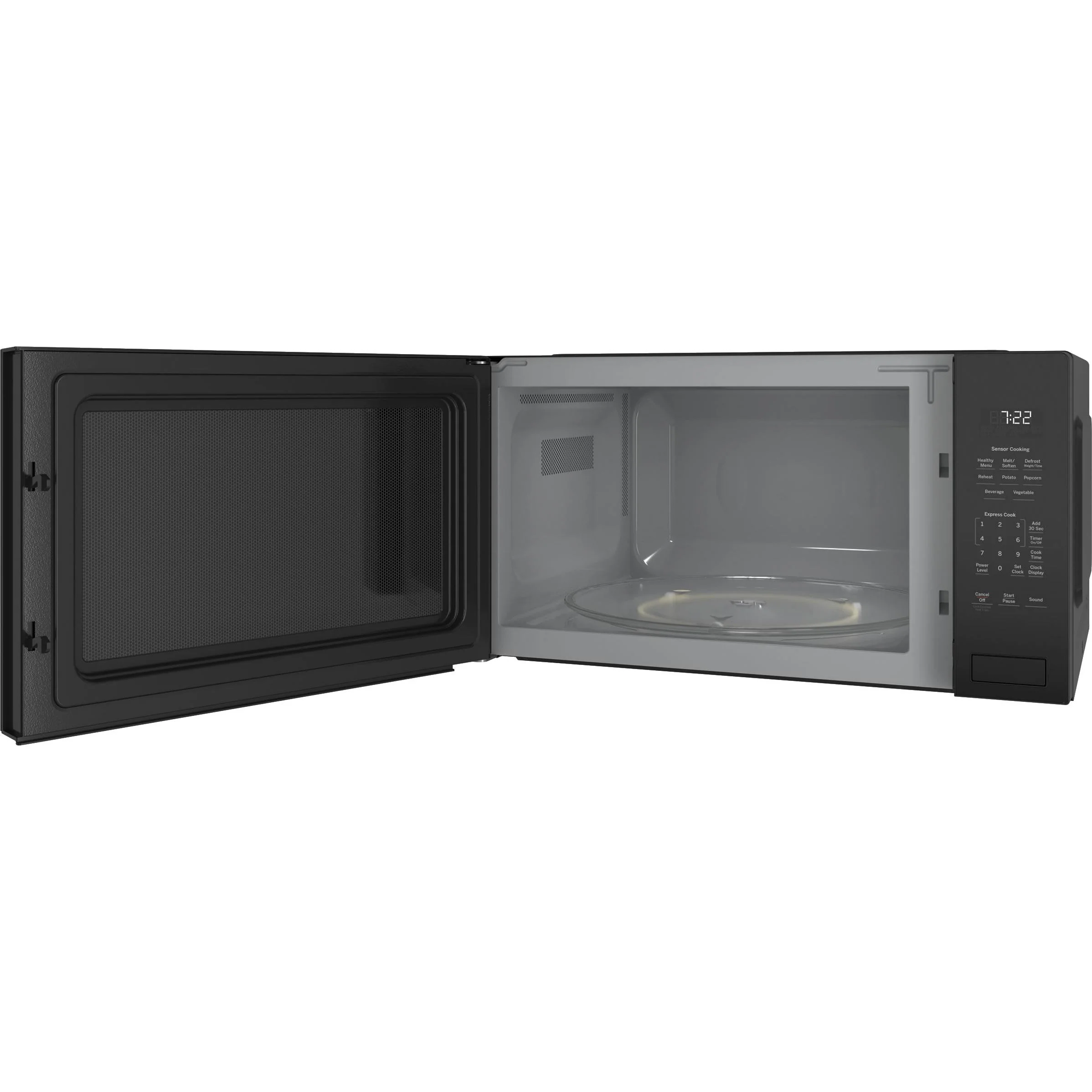 GE Profile 24-inch, 2.2 cu.ft. Built-In Microwave Oven with Sensor Cooking PEB7227DLBB - Image 2