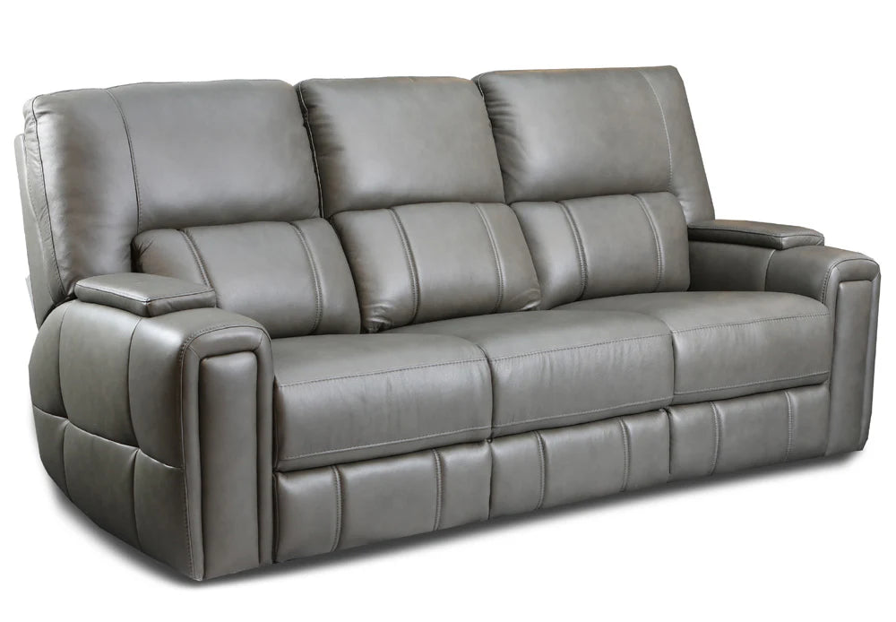 463-65P/97314 Revive by Southern Motion Hudson LEATHER Trple power sofa  OASIS COAL - Image 1