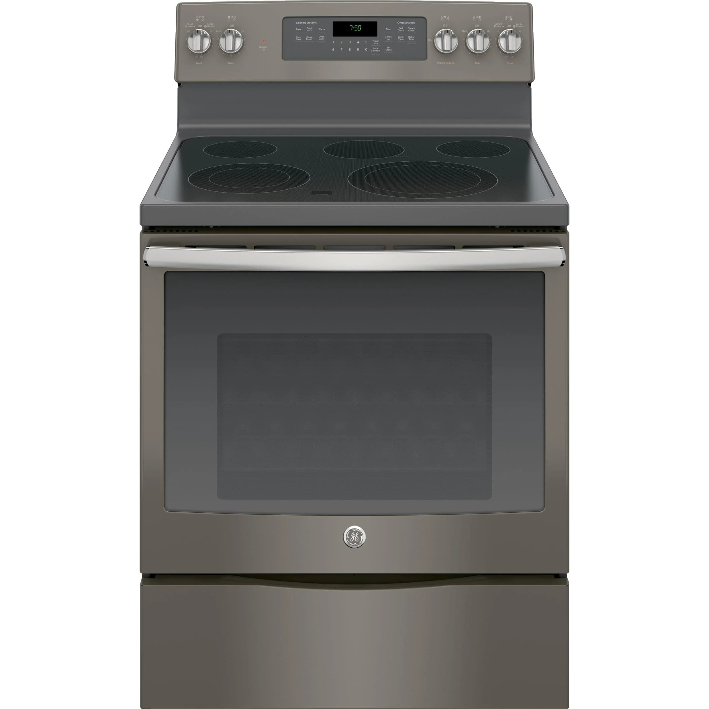 GE 30-inch Freestanding Electric Range with Convection Oven JB750EJES - Image 1