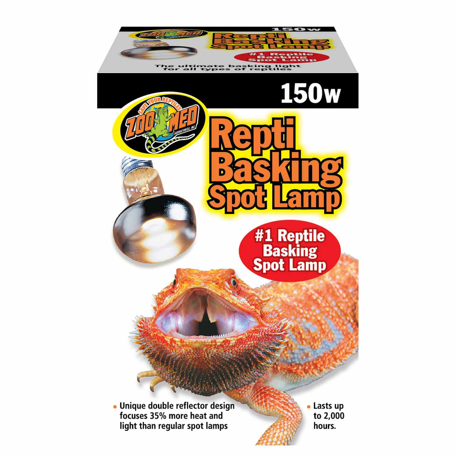Zoo Med Laboratories Repti Basking Spot® 150 Watt Lamp - Image 1