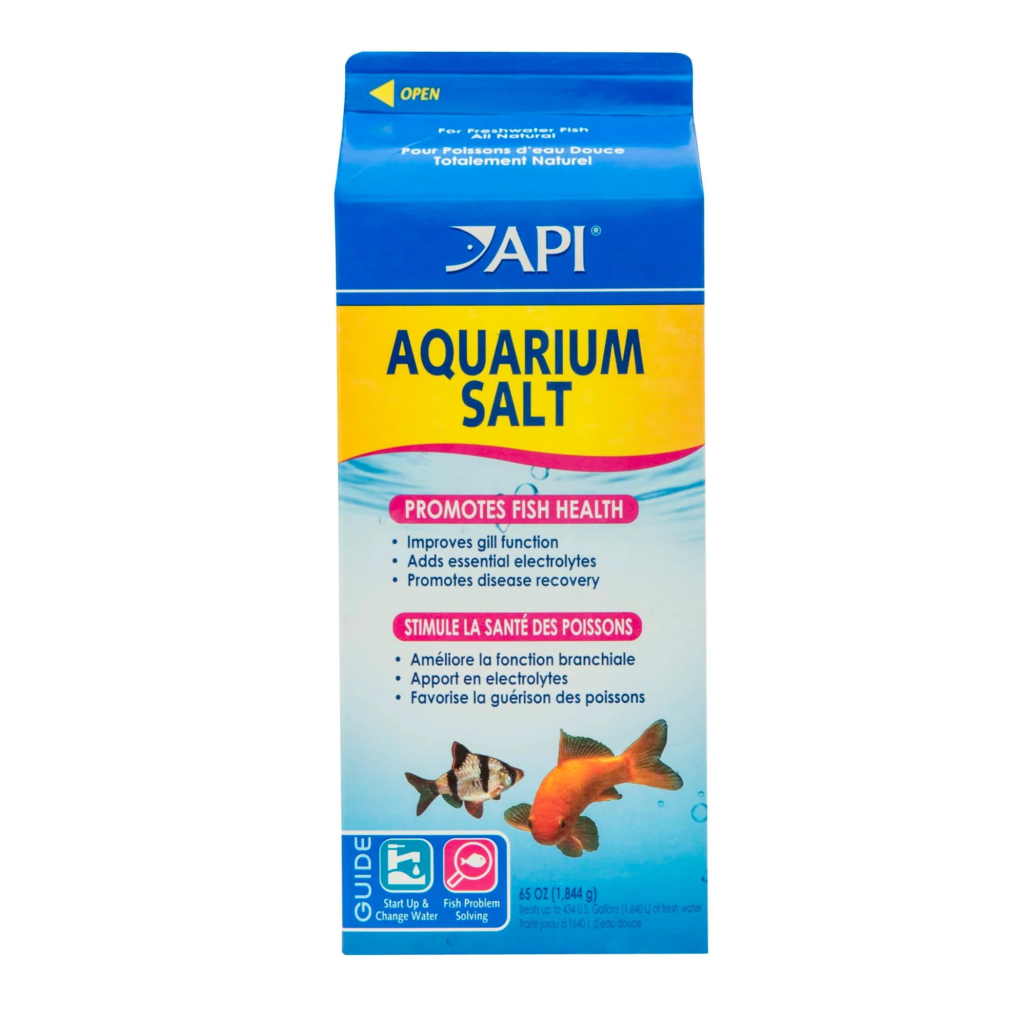 API Aquarium Salt  Freshwater Aquarium Salt  65 oz - Image 1