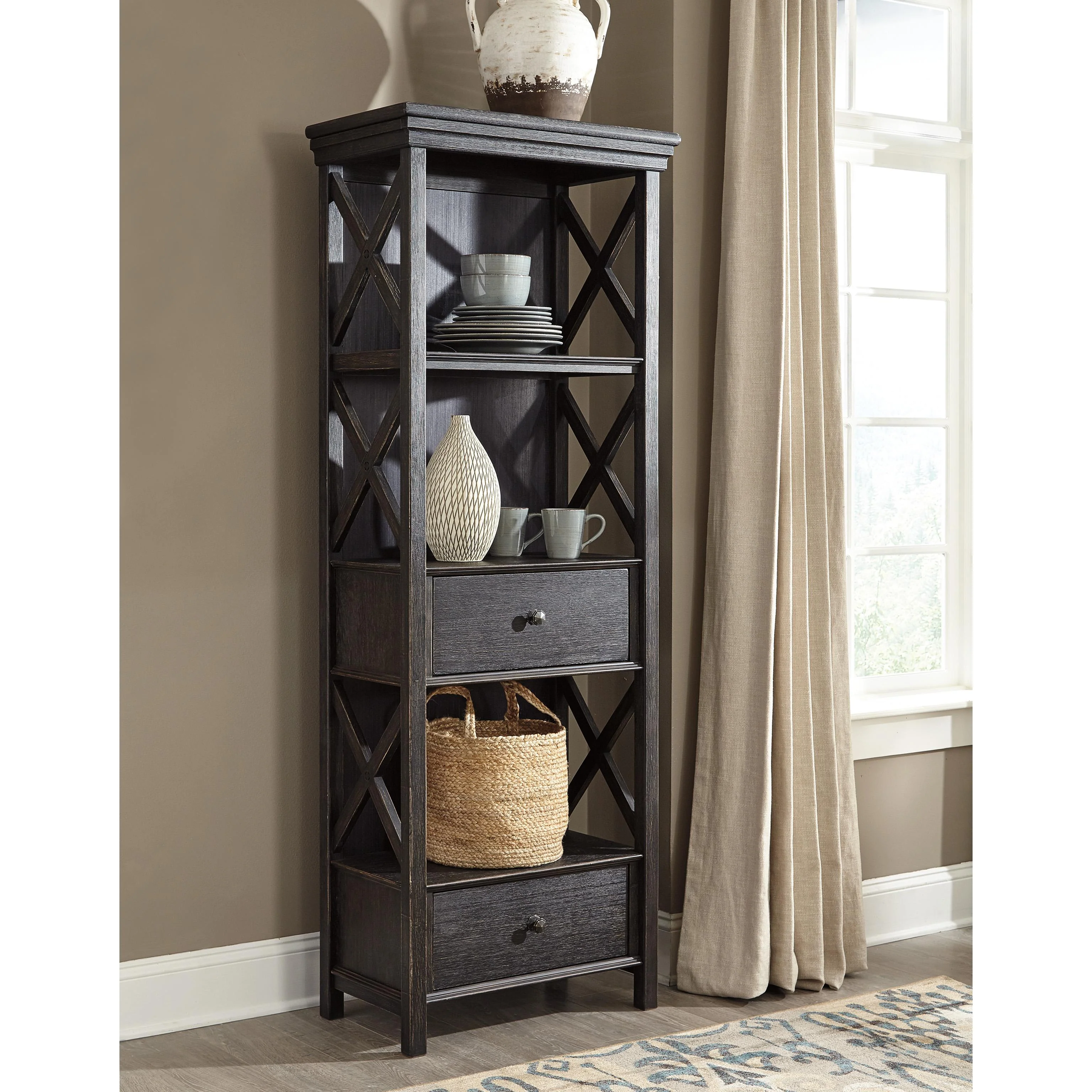 Signature Design by Ashley Tyler Creek Display Cabinet D736-76 - Image 2