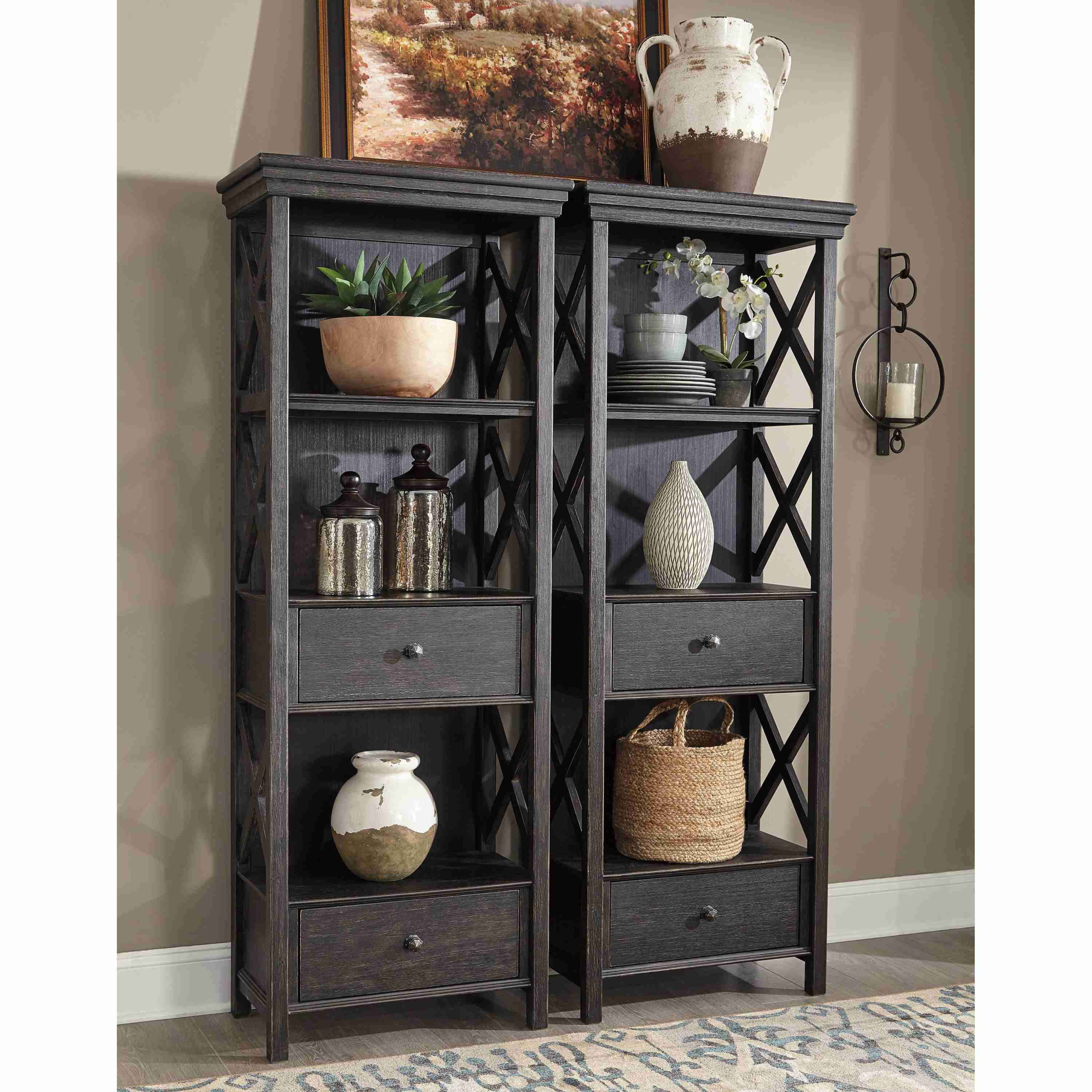 Signature Design by Ashley Tyler Creek Display Cabinet D736-76 - Image 3