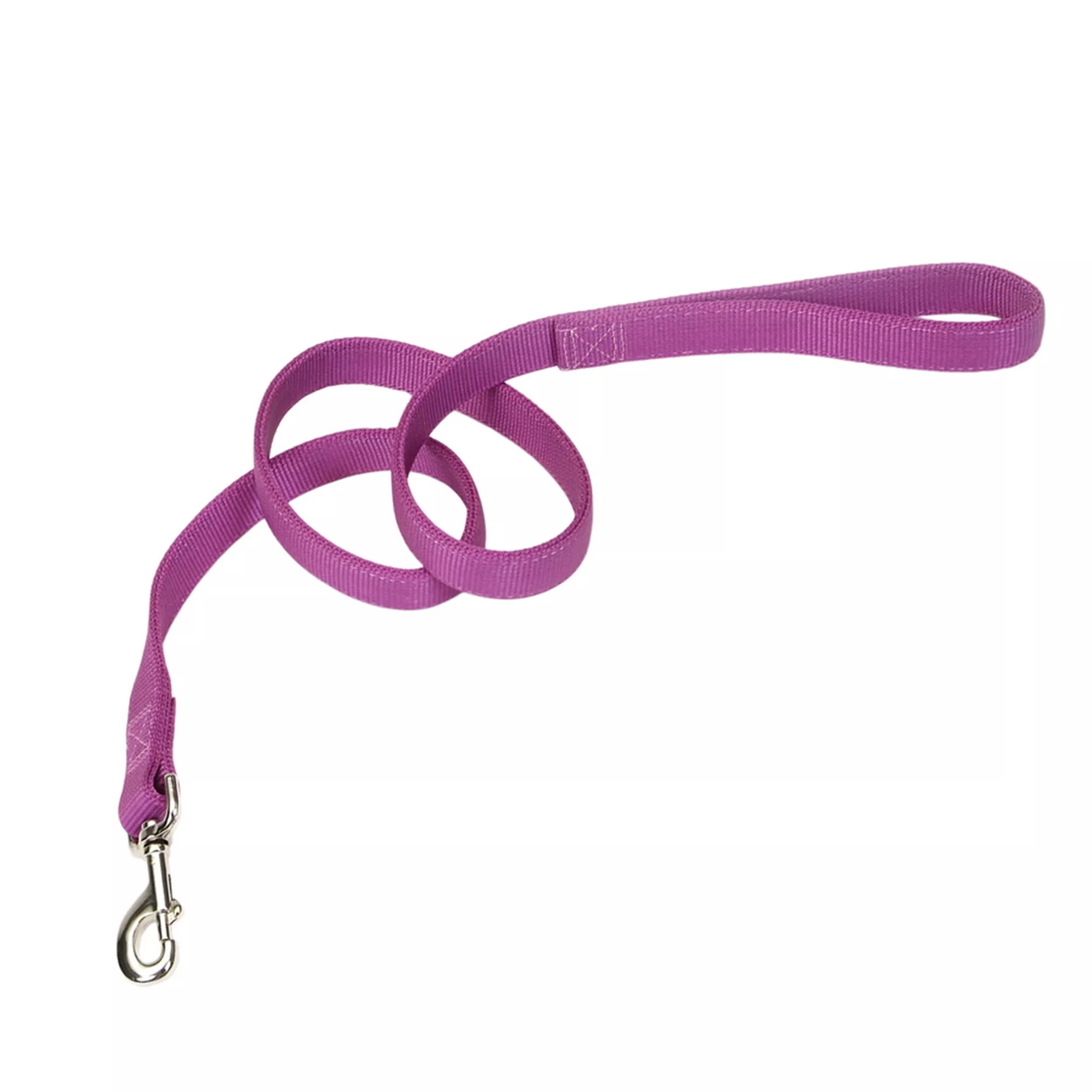 Coastal Double Ply 4ft Long 1in Dog Leash  Orchid - Image 1