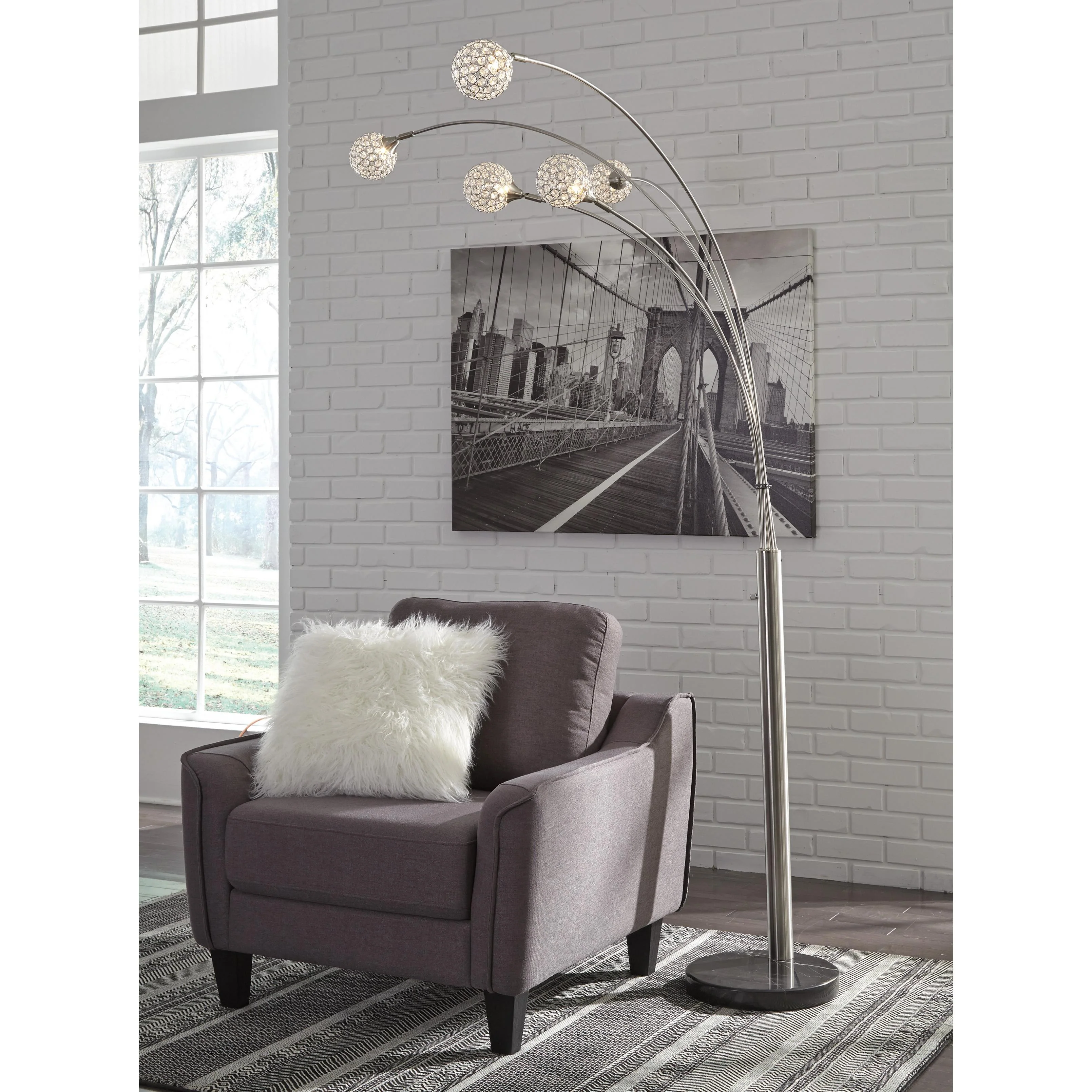 Signature Design by Ashley Winter Arc Lamp L725089 - Image 2