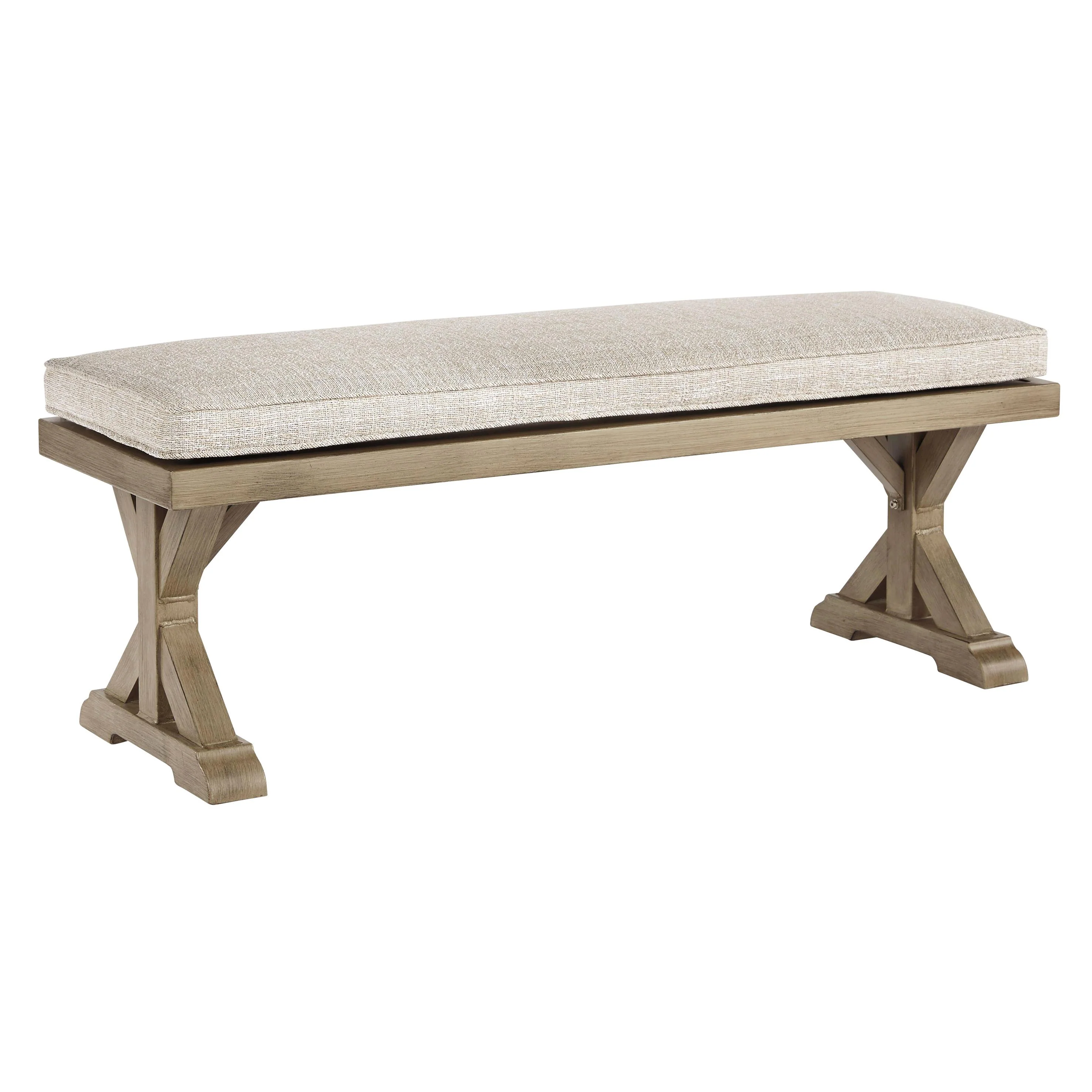 Signature Design by Ashley Beachcroft P791-600 Bench with Cushion - Image 1