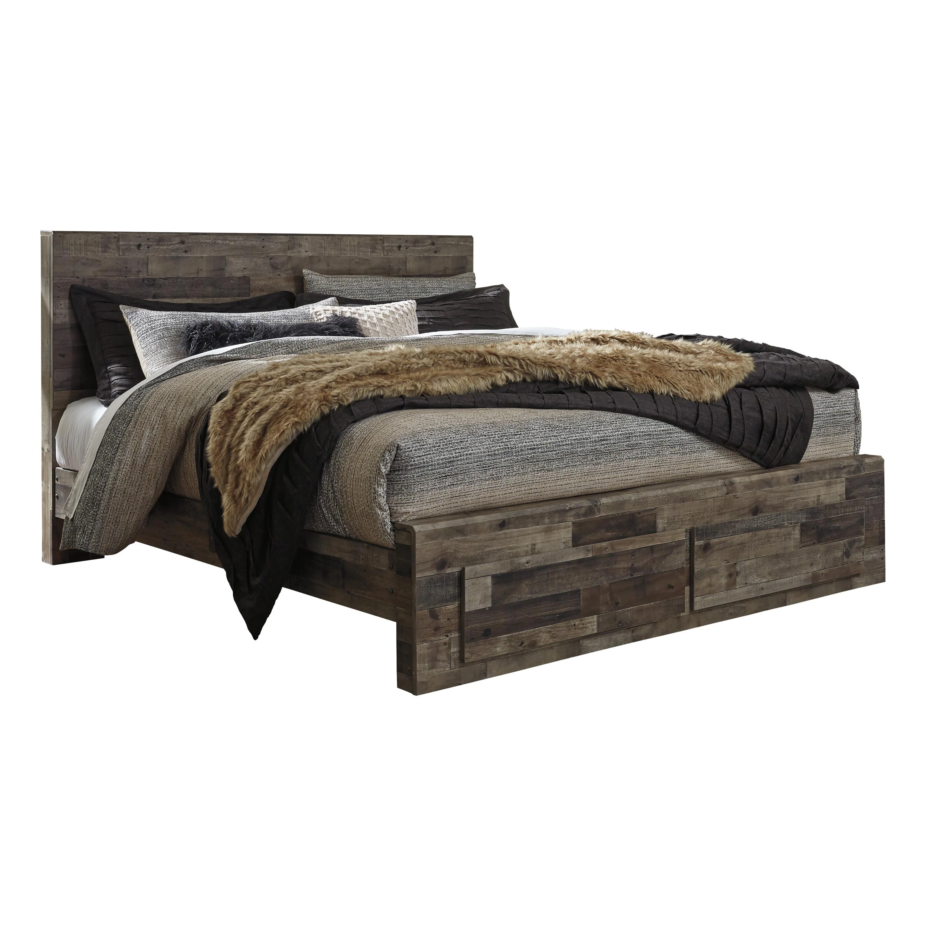Benchcraft Derekson King Panel Bed with Storage B200-58/B200-56S/B200-95/B100-14 - Image 1