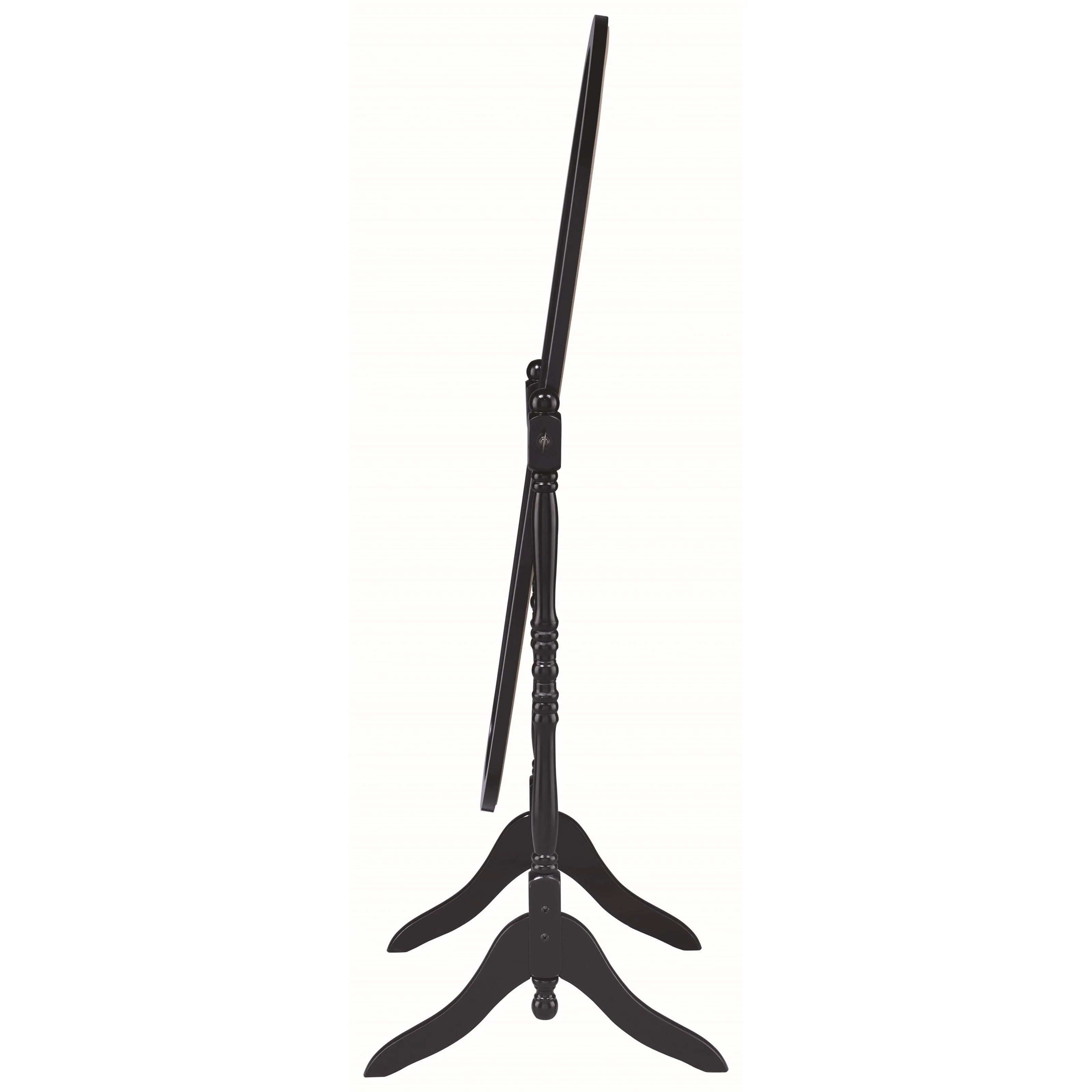 Coaster Furniture Foyet 950803 Wood Adjustable Full Length Cheval Mirror - Black - Image 3