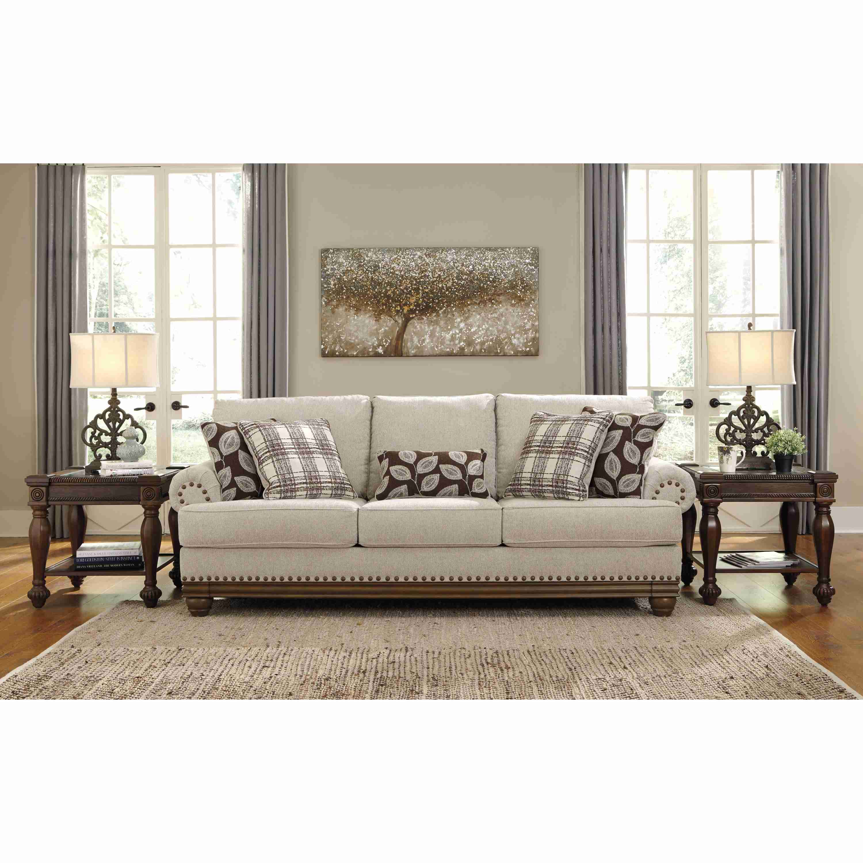 Signature Design by Ashley Harleson Stationary Fabric Sofa 1510438 OTF - Image 2