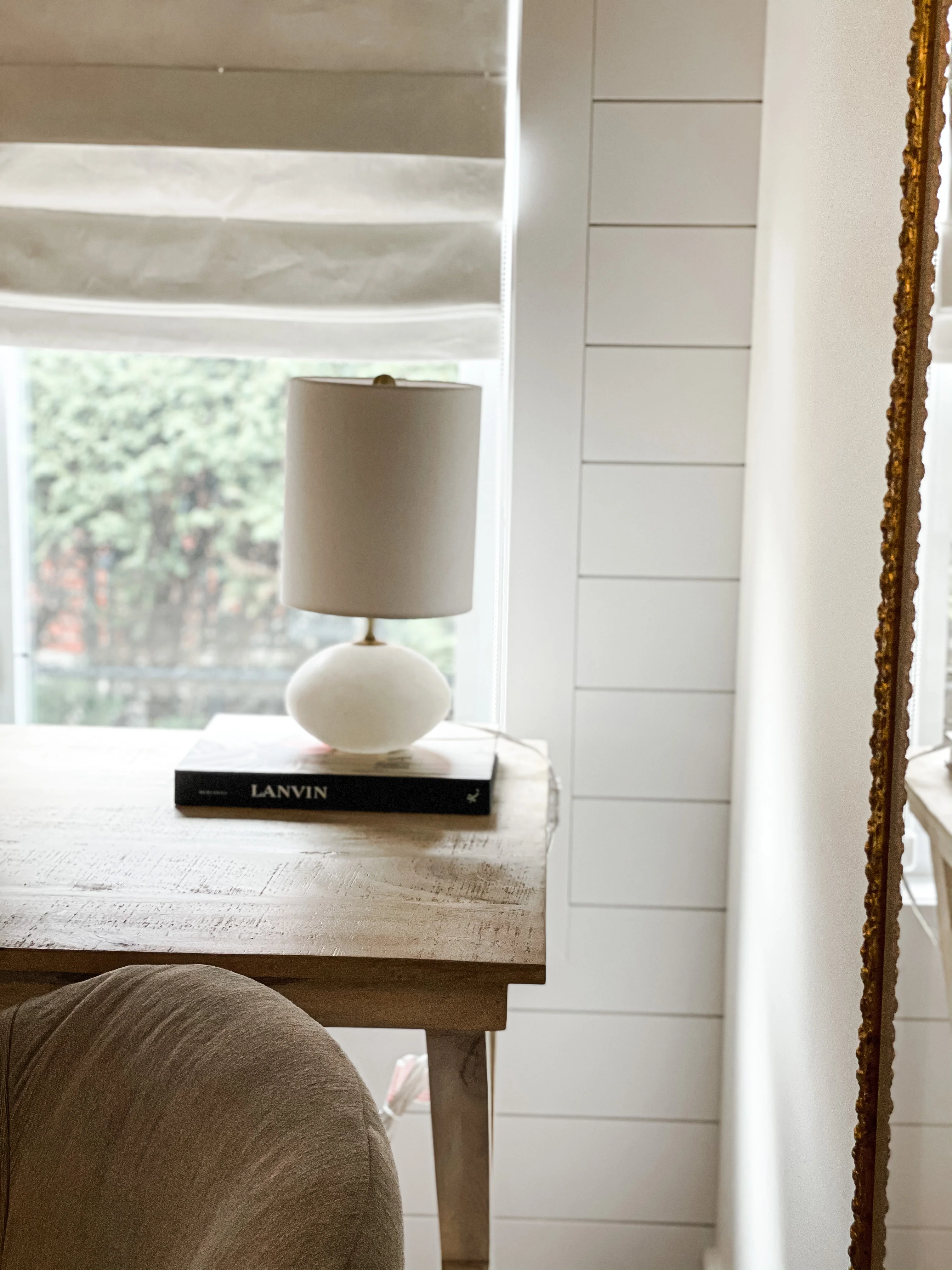 Alabaster Mini Orb Lamp - Image 3