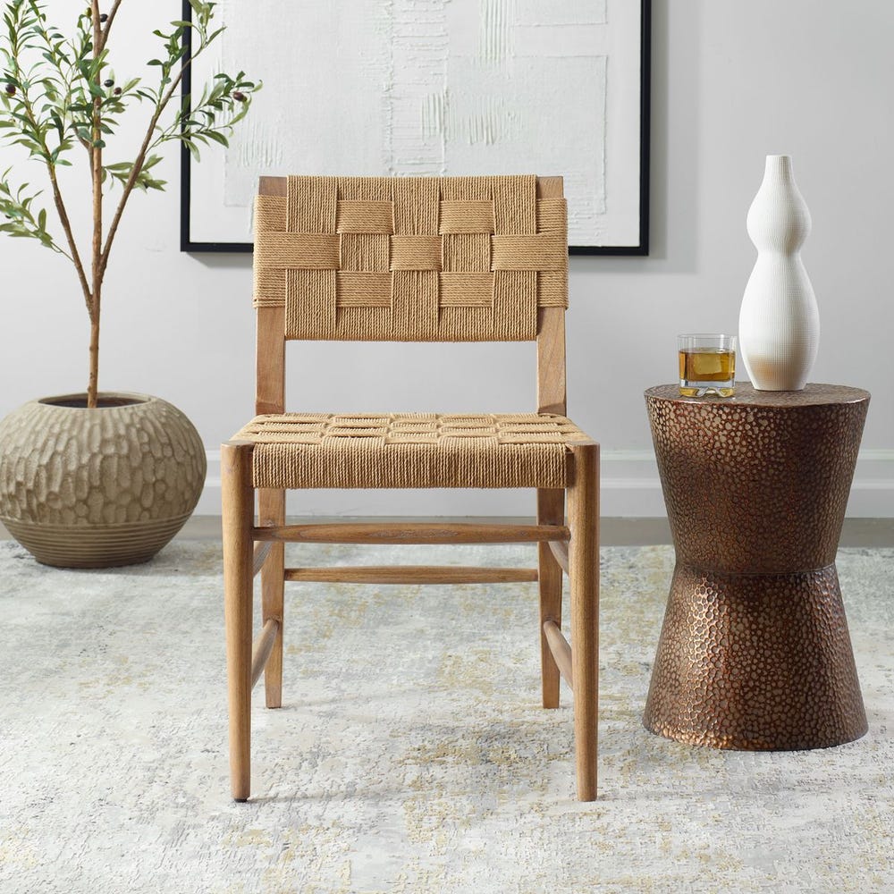 Peter Woven Dining Chair - Image 2