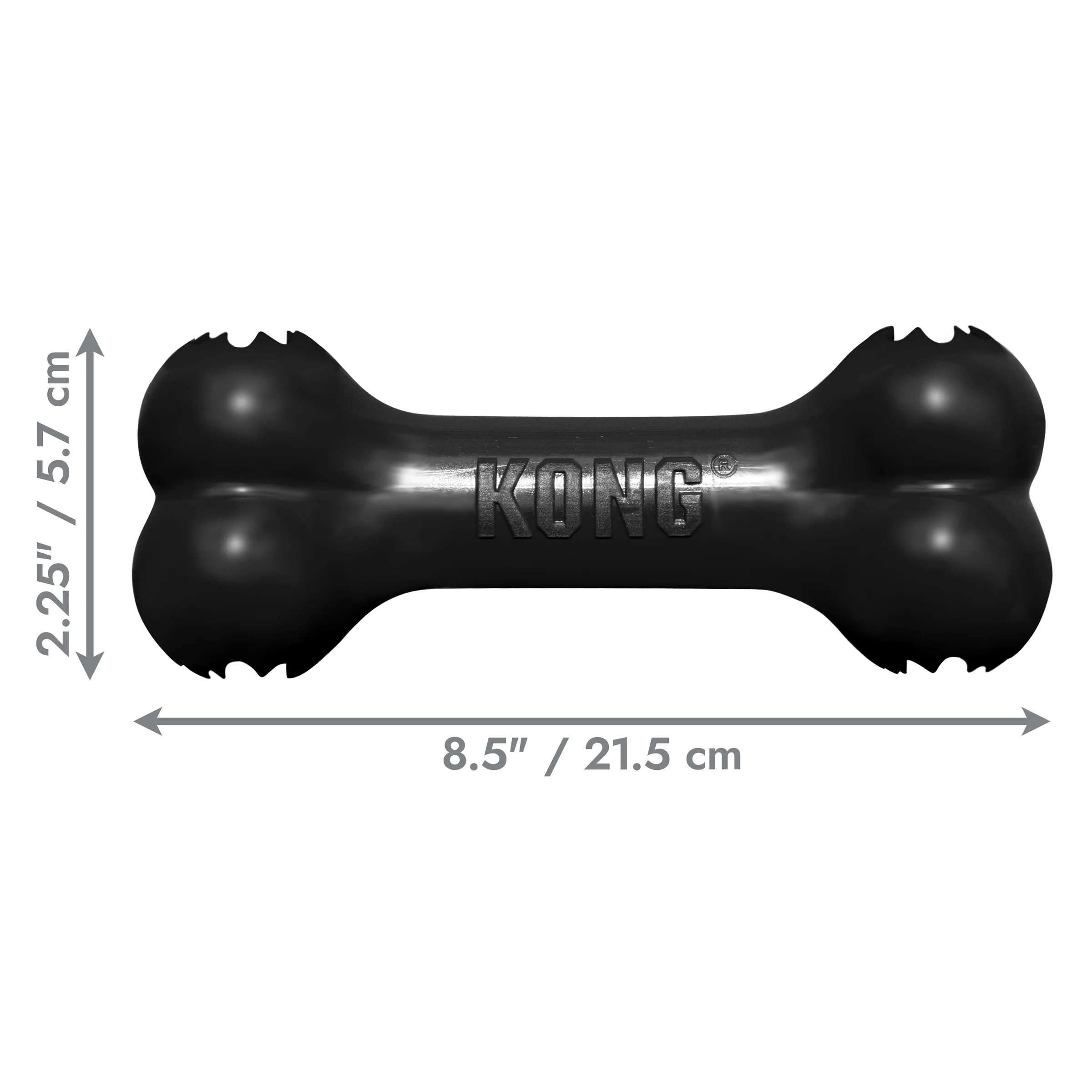 Kong Dog Toy KONG Extreme Goodie Bone Black Large - Image 1