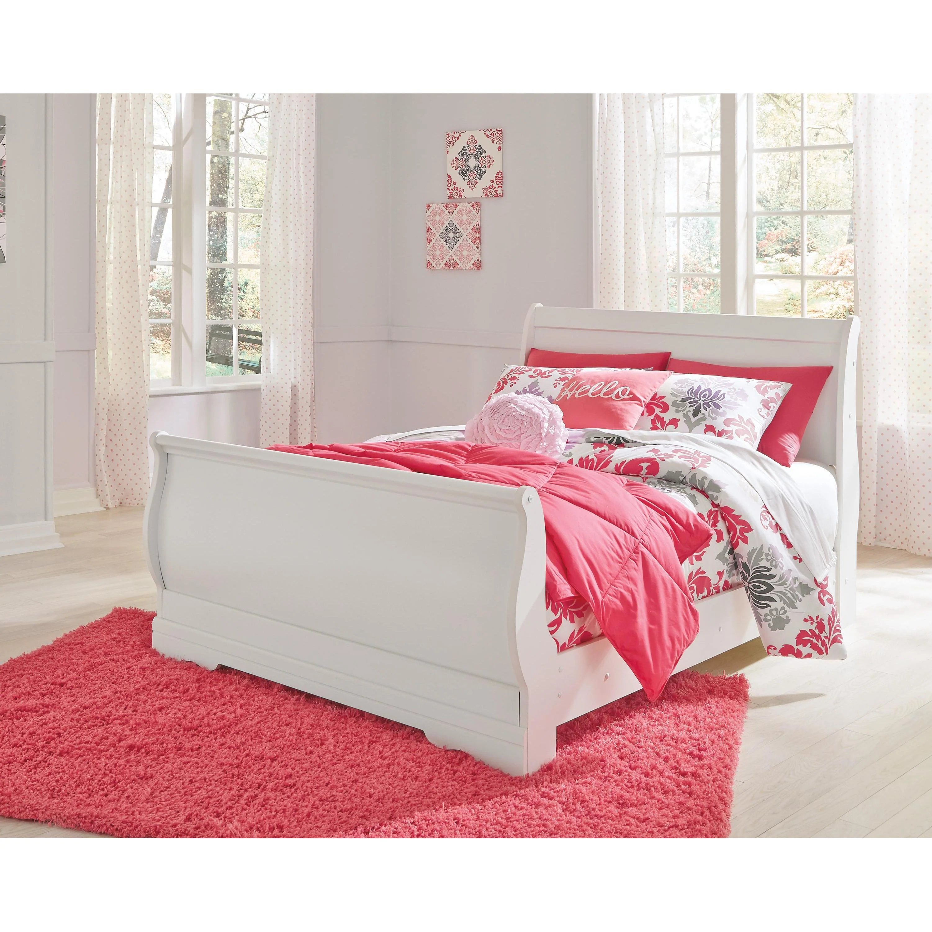 Signature Design by Ashley Anarasia B129B2 Full Sleigh Bed