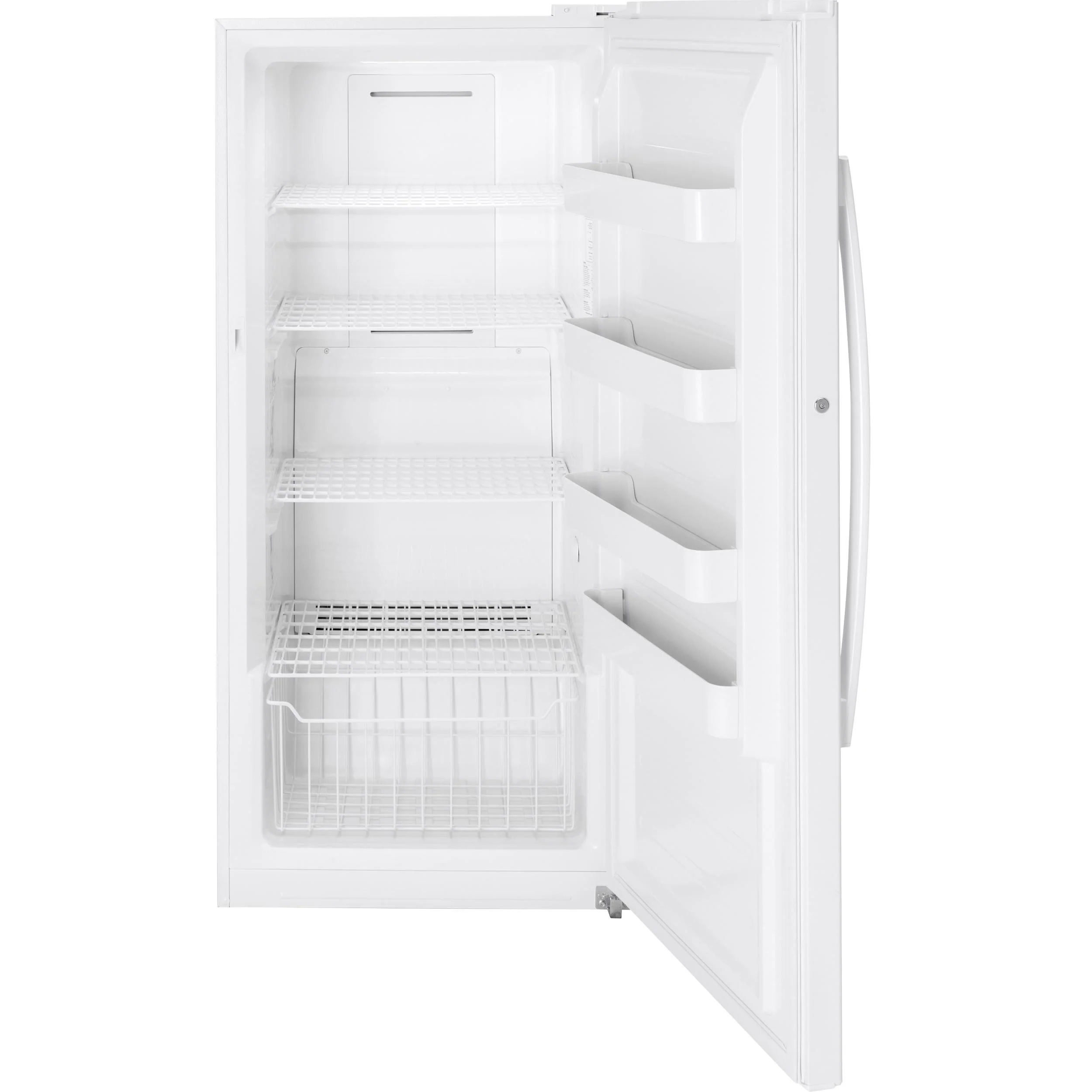 GE 14.1 cu.ft. Upright Freezer with Turbo Freeze FUF14SMRWW - Image 3