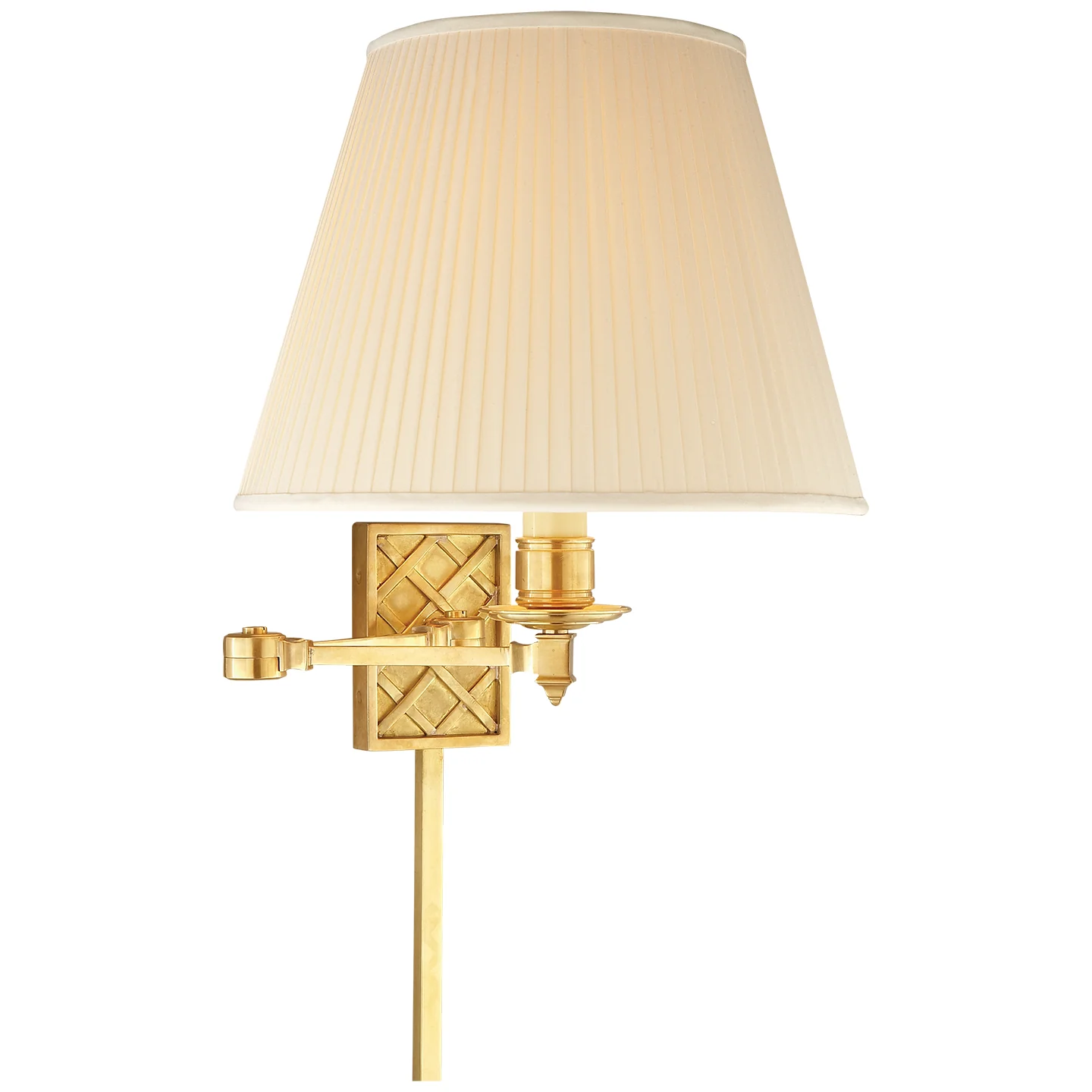 Gene One Light Swing Arm Wall Lamp - Image 3