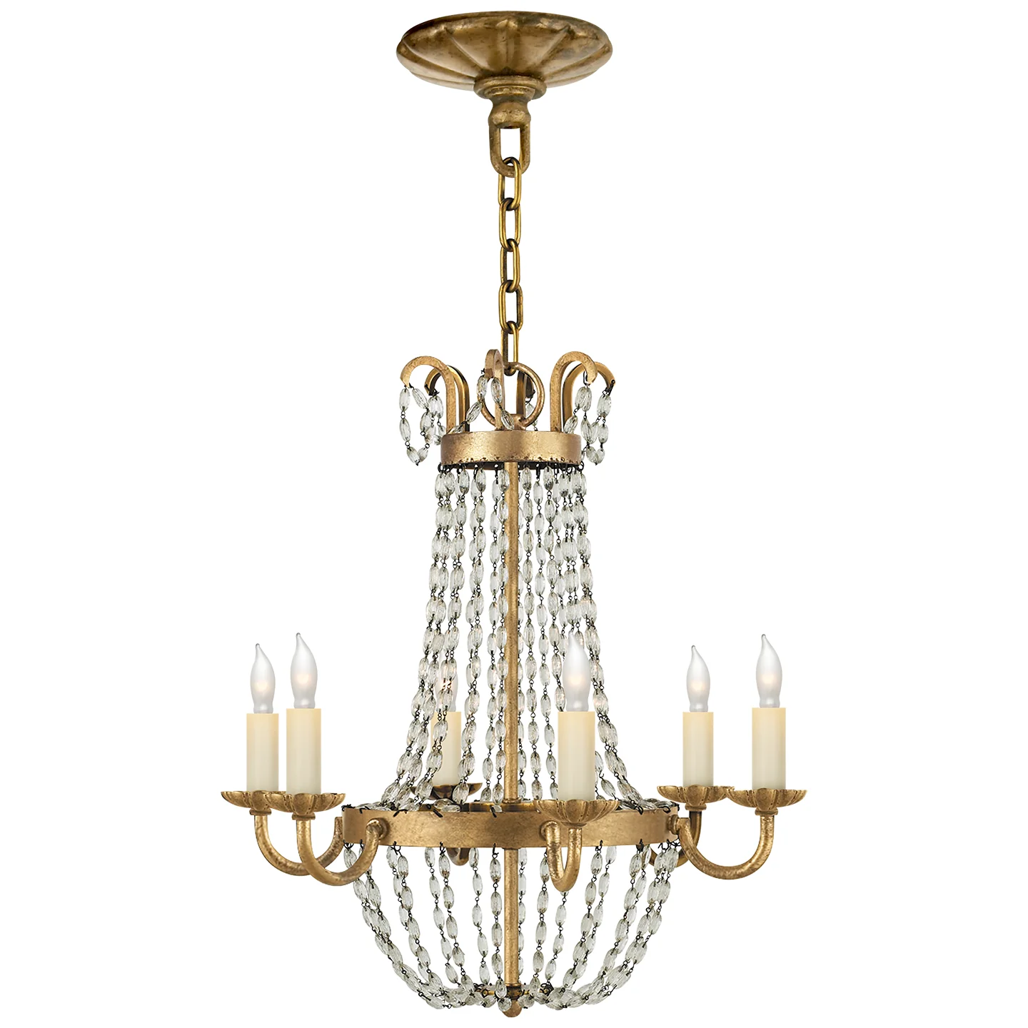 Paris Flea Market Six Light Chandelier - Image 2