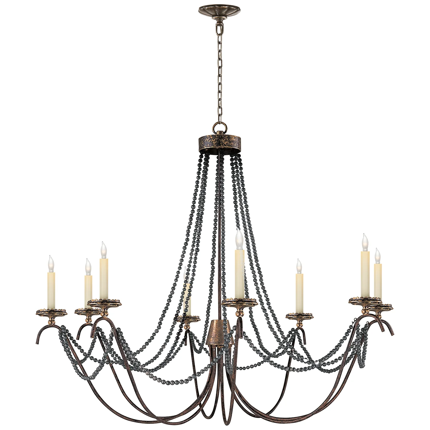 Marigot Eight Light Chandelier - Image 2