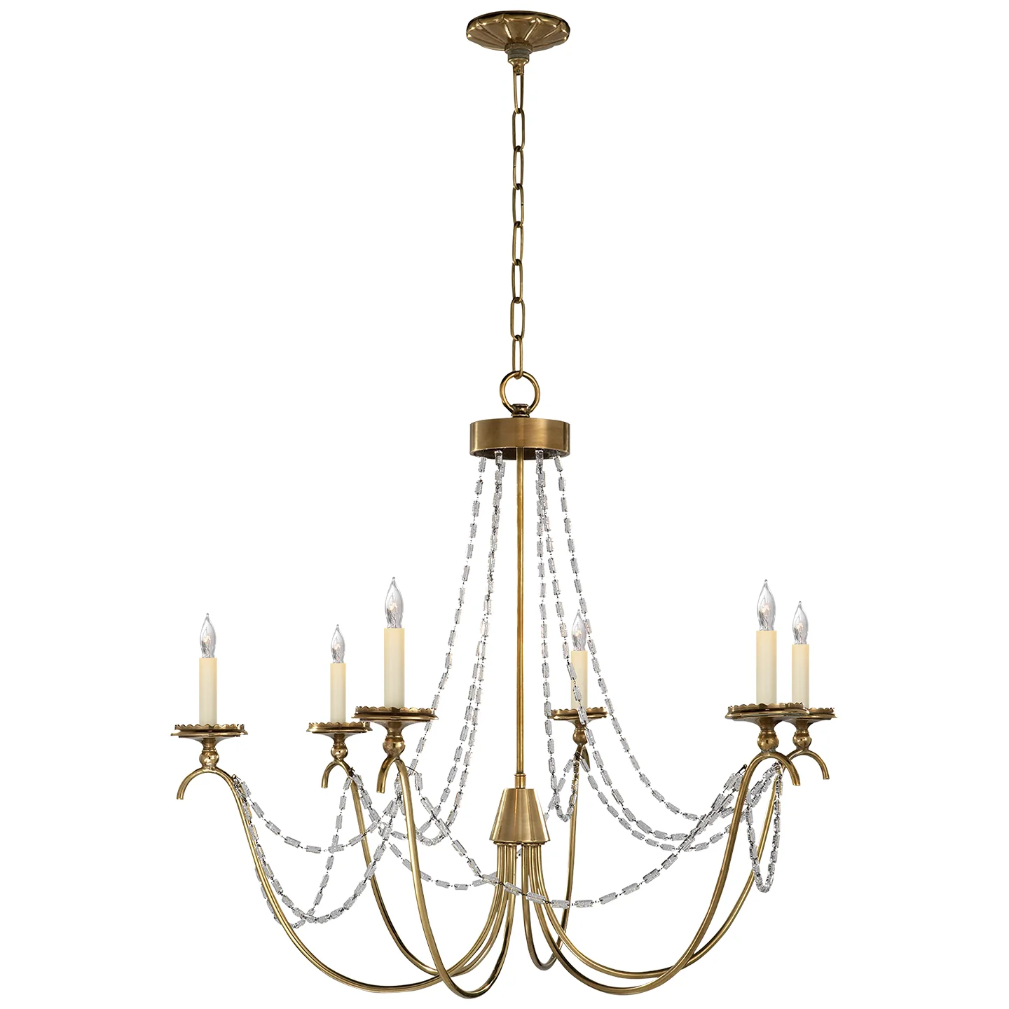 Marigot Six Light Chandelier - Image 3