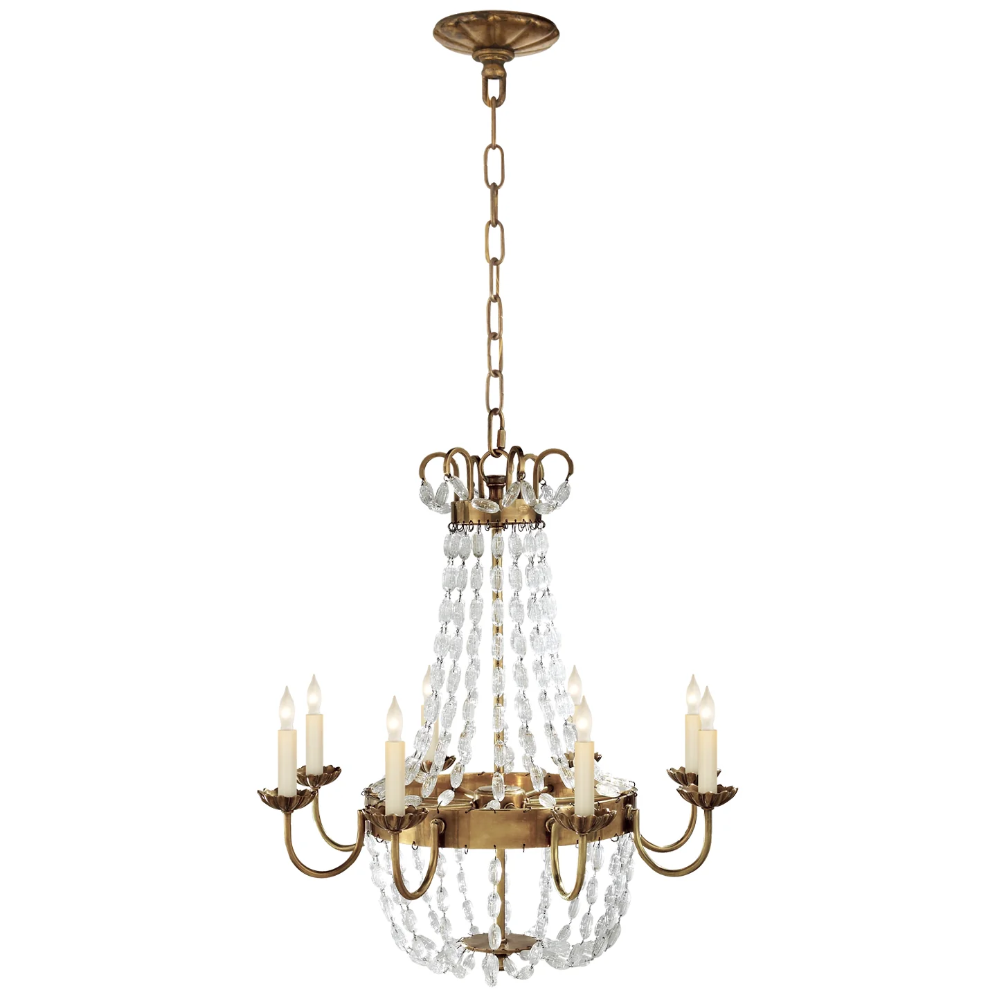 Paris Flea Market Eight Light Chandelier - Image 3