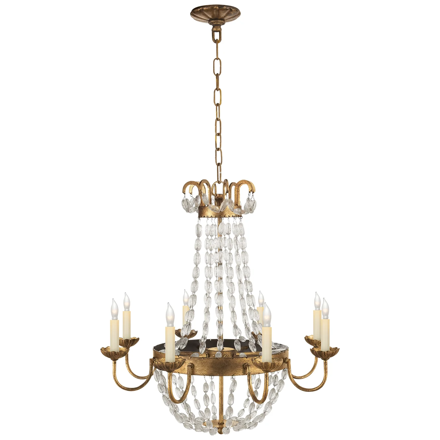Paris Flea Market Eight Light Chandelier - Image 2