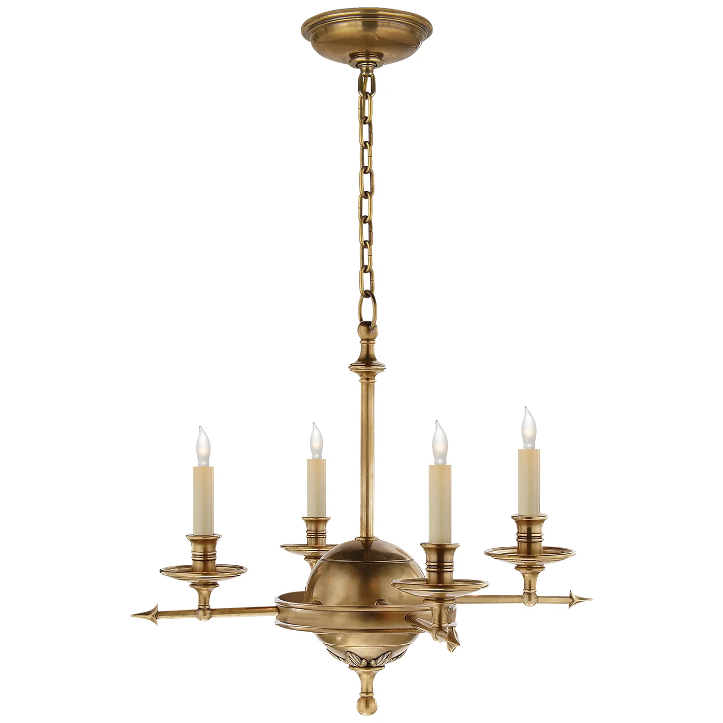 Leaf And Arrow Four Light Chandelier - Image 2