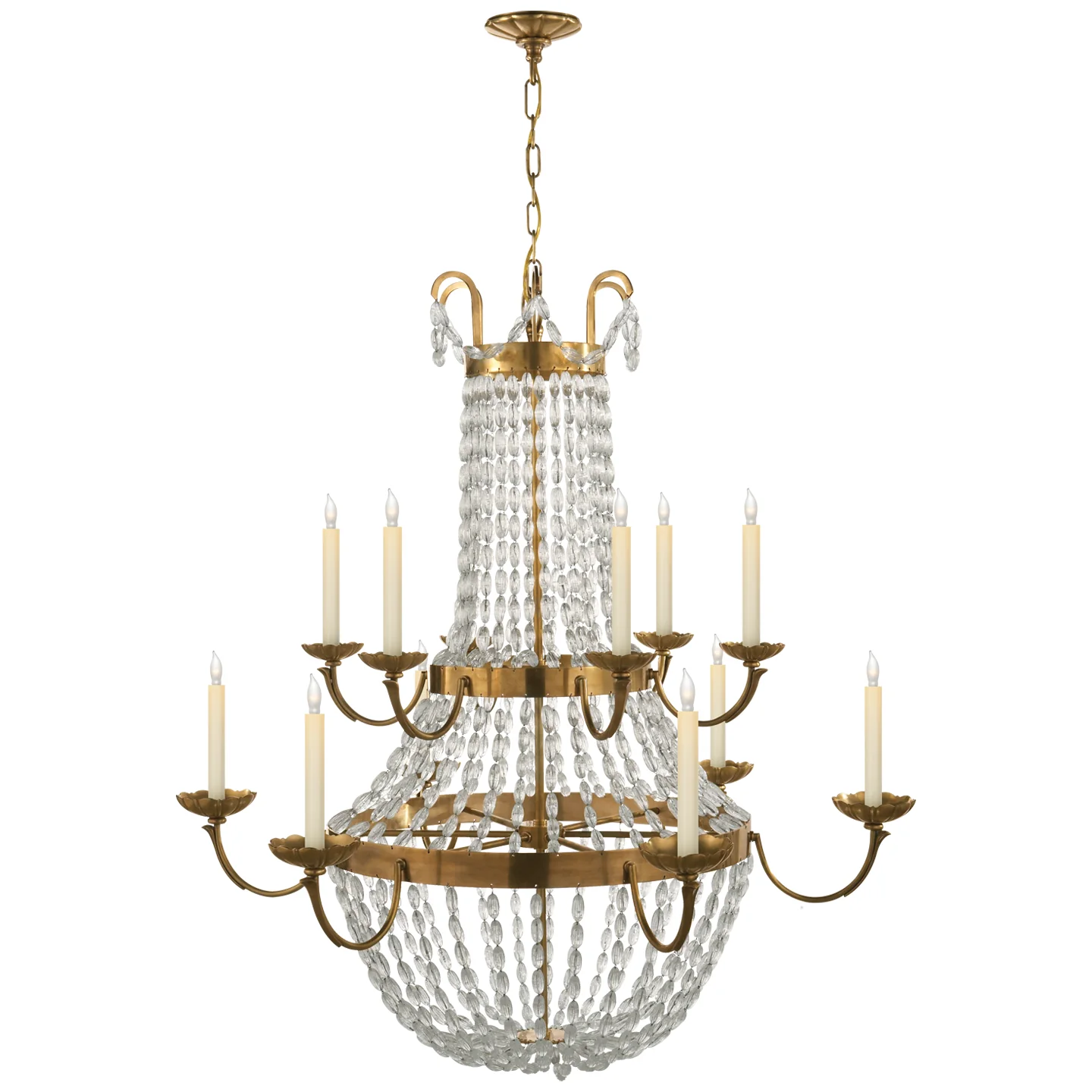 Paris Flea Market 12 Light Chandelier - Image 1