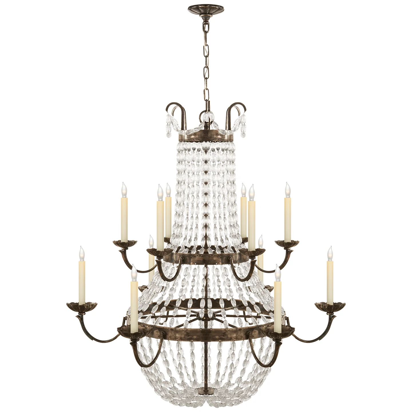 Paris Flea Market 12 Light Chandelier - Image 2