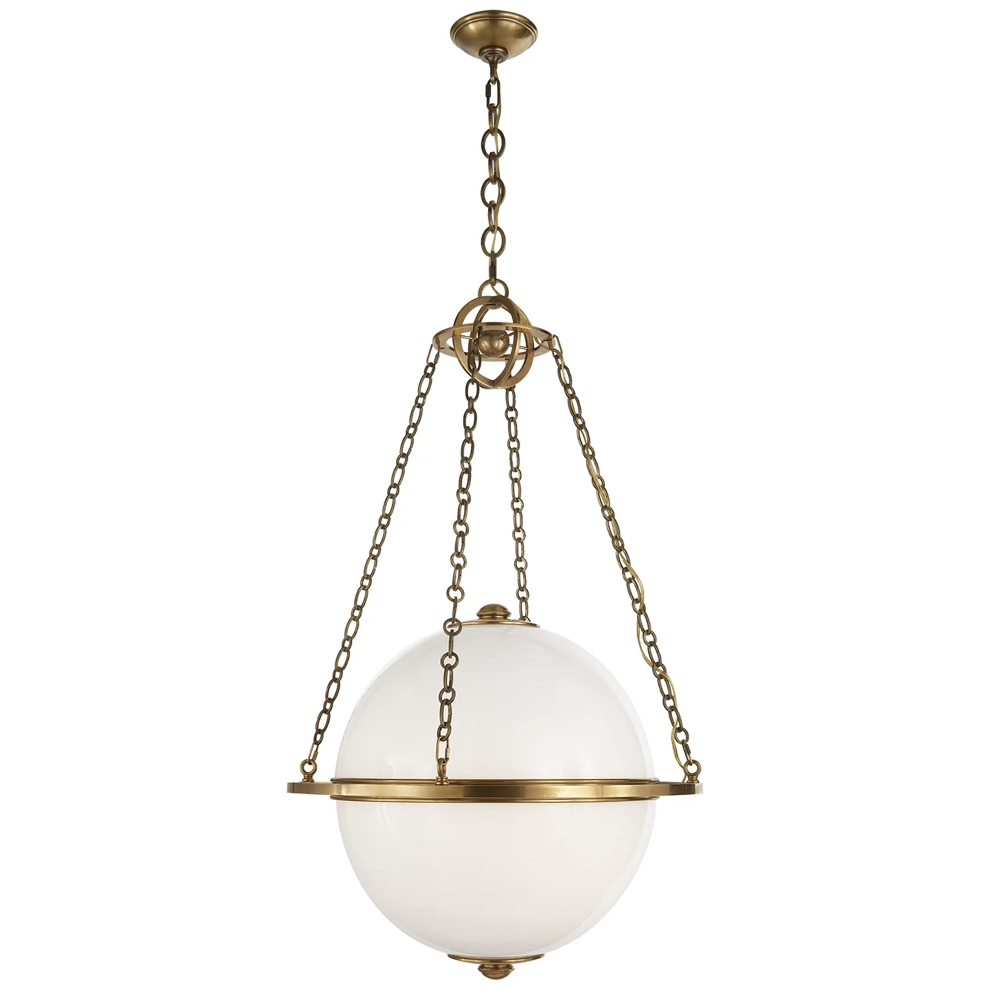 Modern Globe Two Light Lantern - Image 3