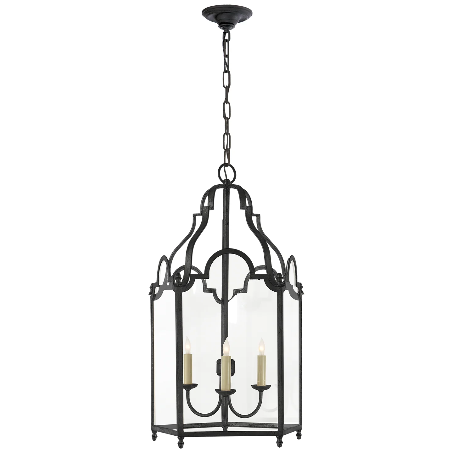 French Market Three Light Lantern - Image 1