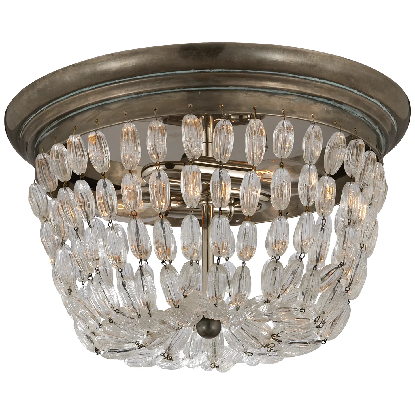 Paris Flea Market Two Light Flush Mount - Image 1