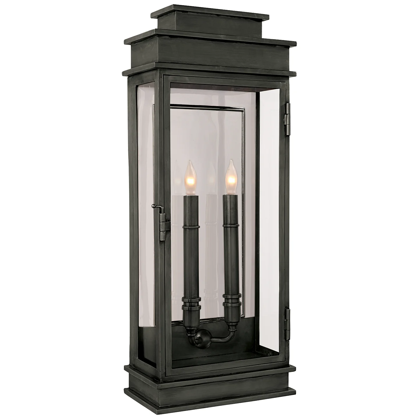 Linear Lantern Two Light Wall Sconce - Image 2
