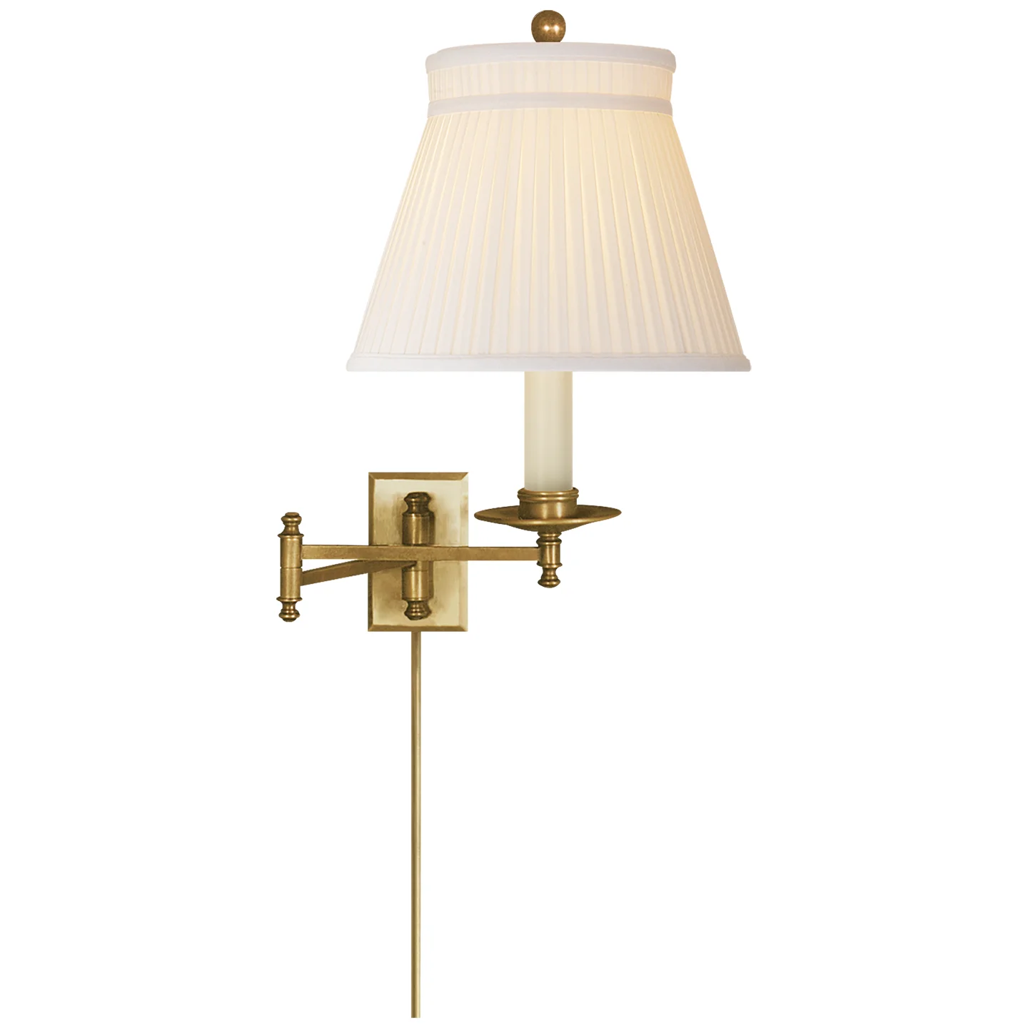 Dorchester Swing Arm One Light Swing Arm Wall Lamp - Image 2